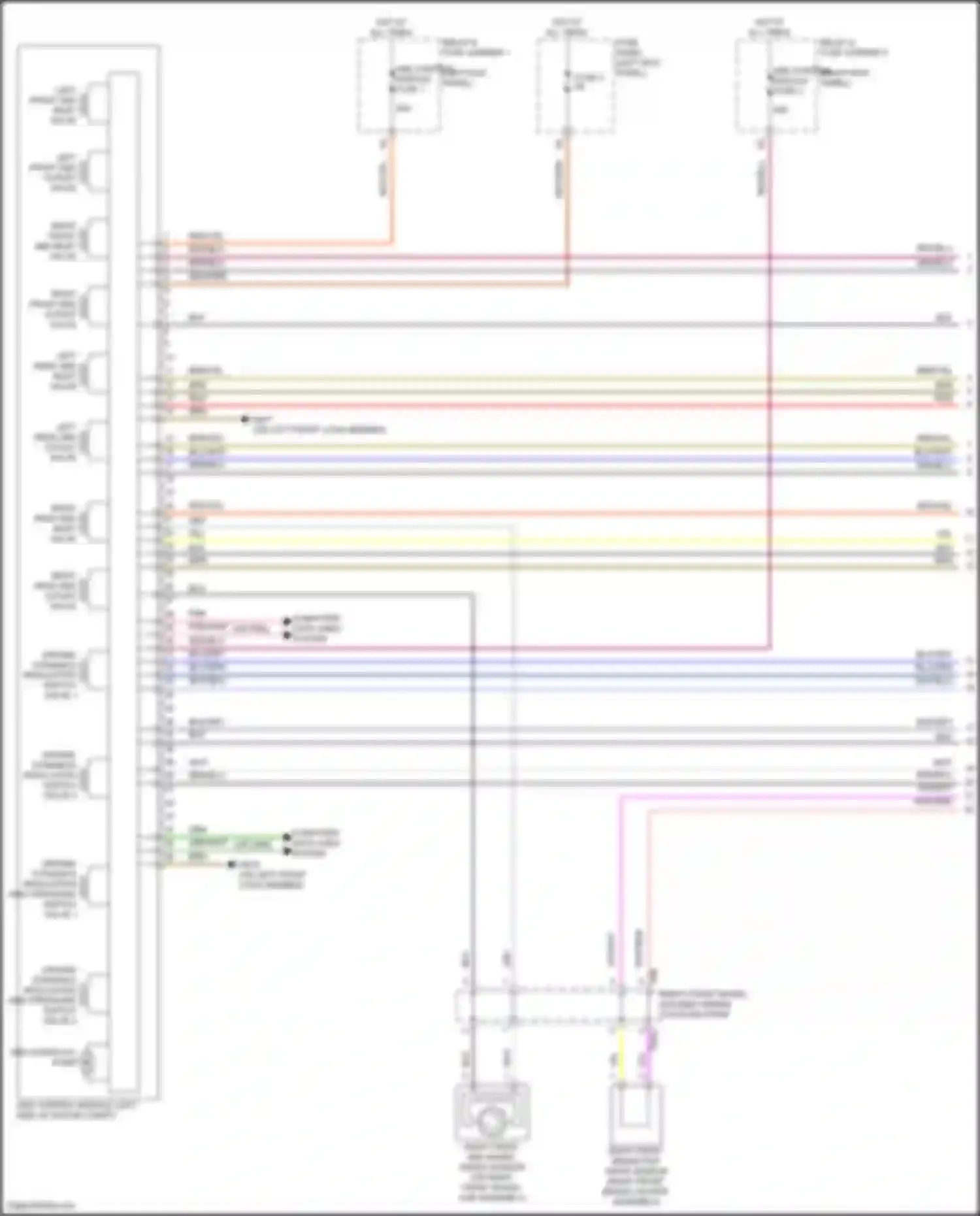 e-tron GT Audi I (2020-2024): Anti-lock brakes circuit (1 of 3)