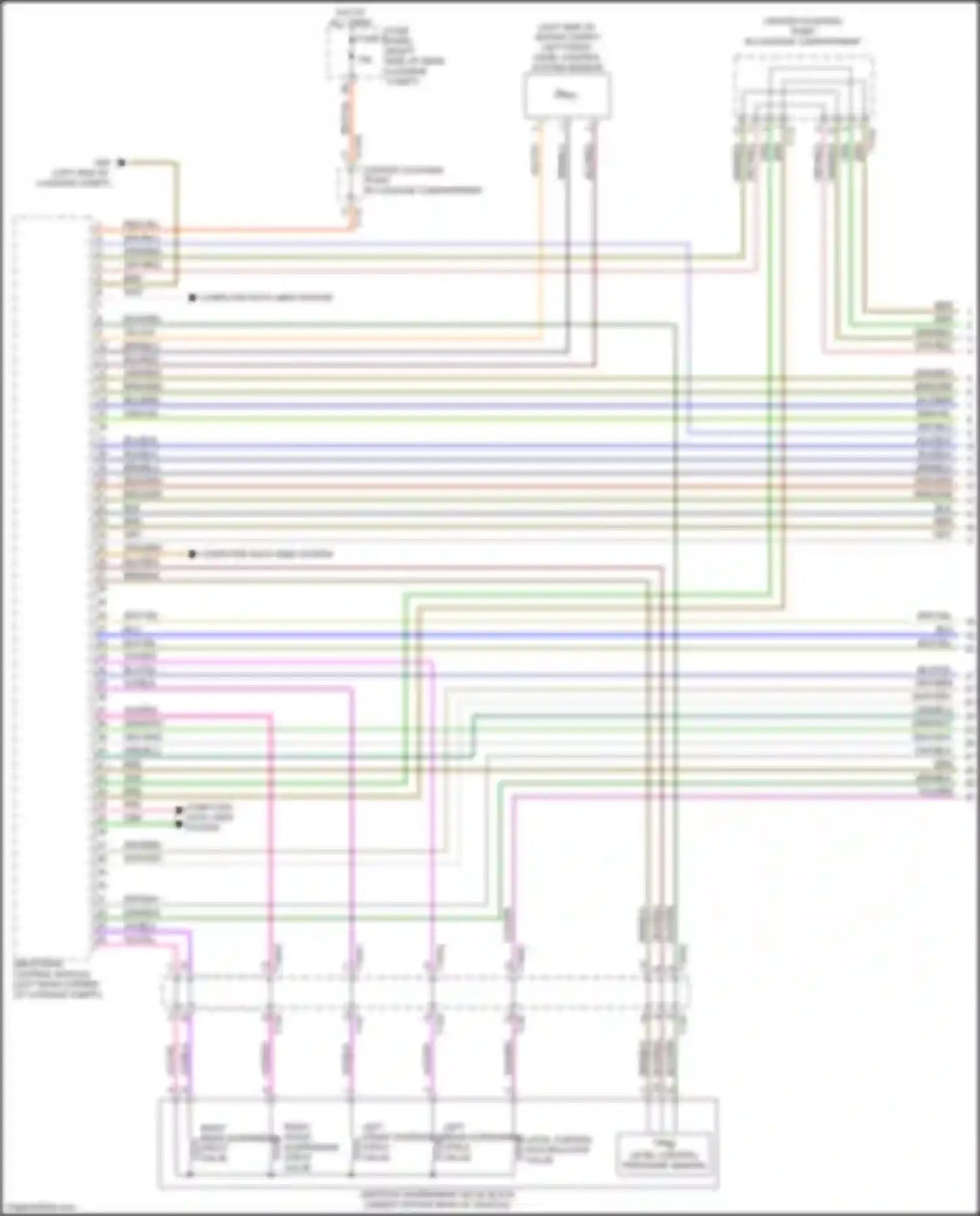 e-tron GT Audi I (2020-2024): Electronic suspension circuit (1 of 4)