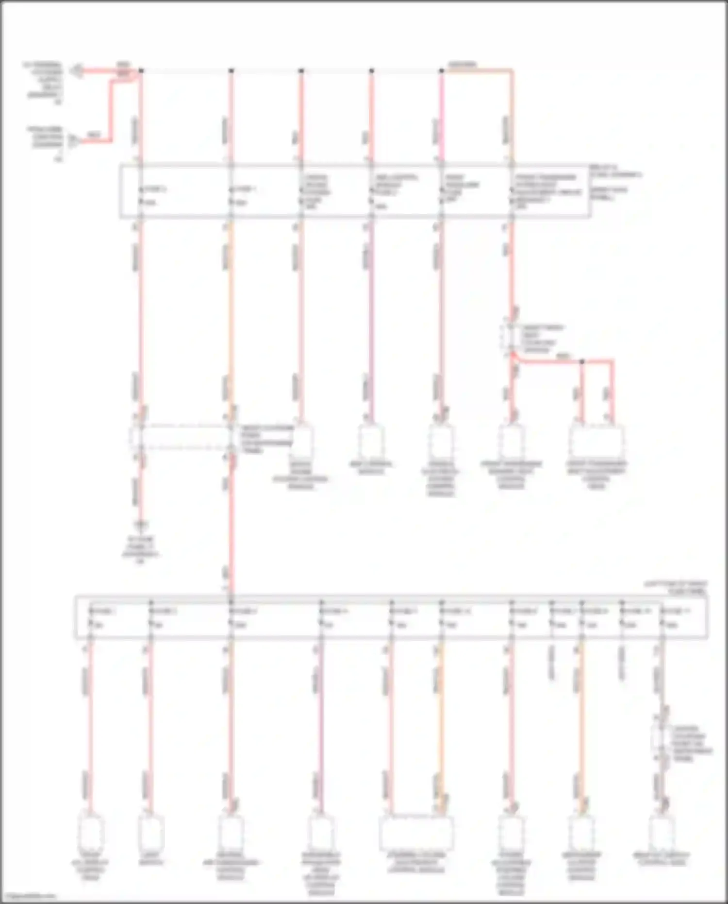 e-tron GT Audi I (2020-2024): Power distribution circuit (4 of 8)