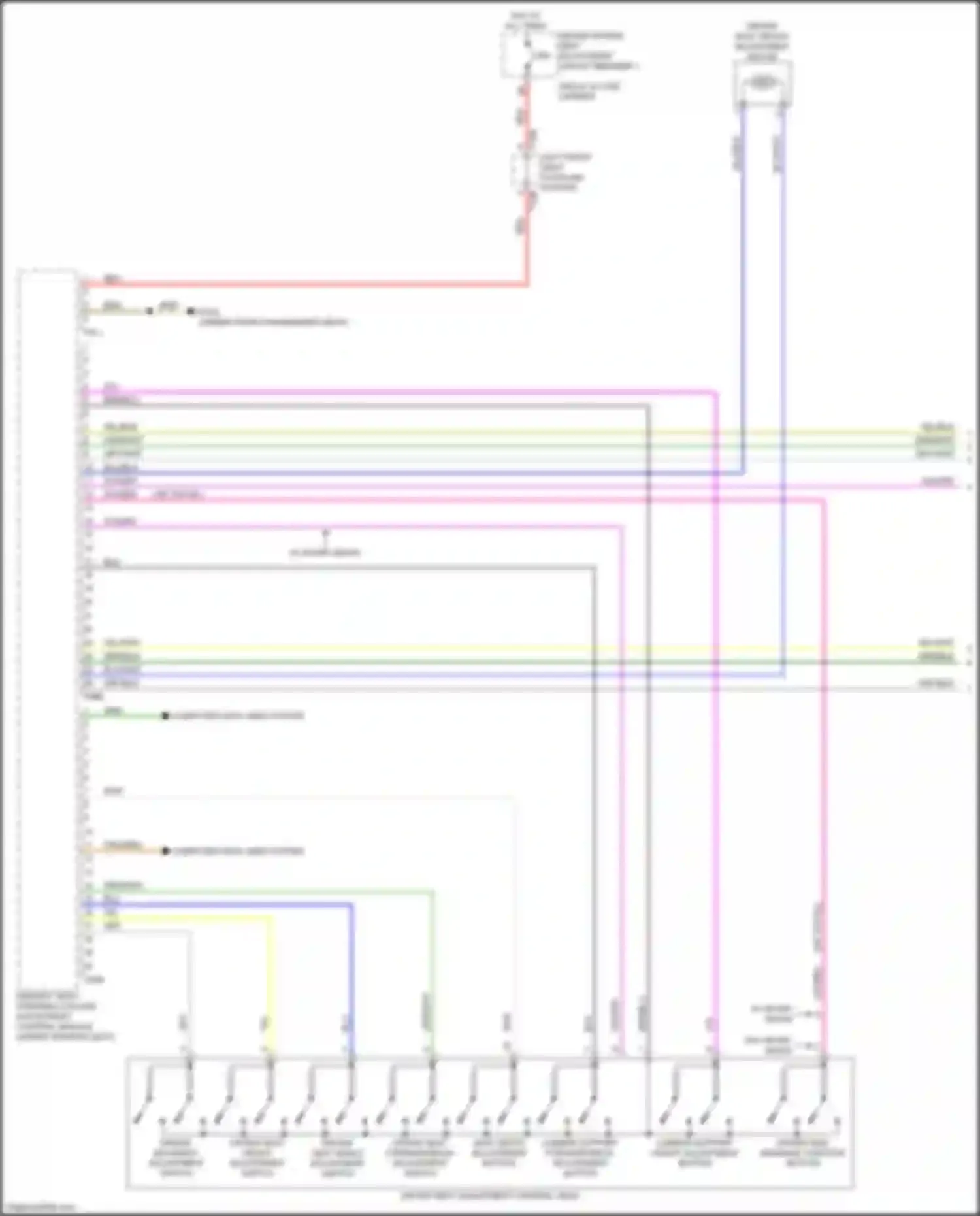 Wiring diagram blu/blk for Audi e-tron GT I (2020-2024) (13 of 30)