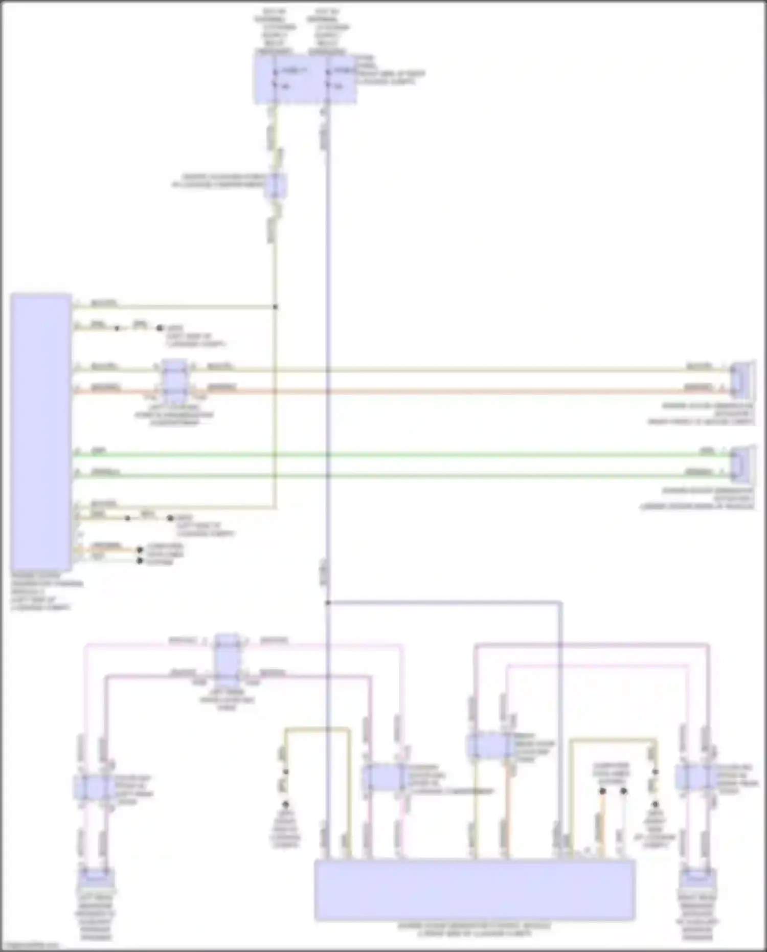 Wiring diagram brn for Audi e-tron GT I (2020-2024) (10 of 146)