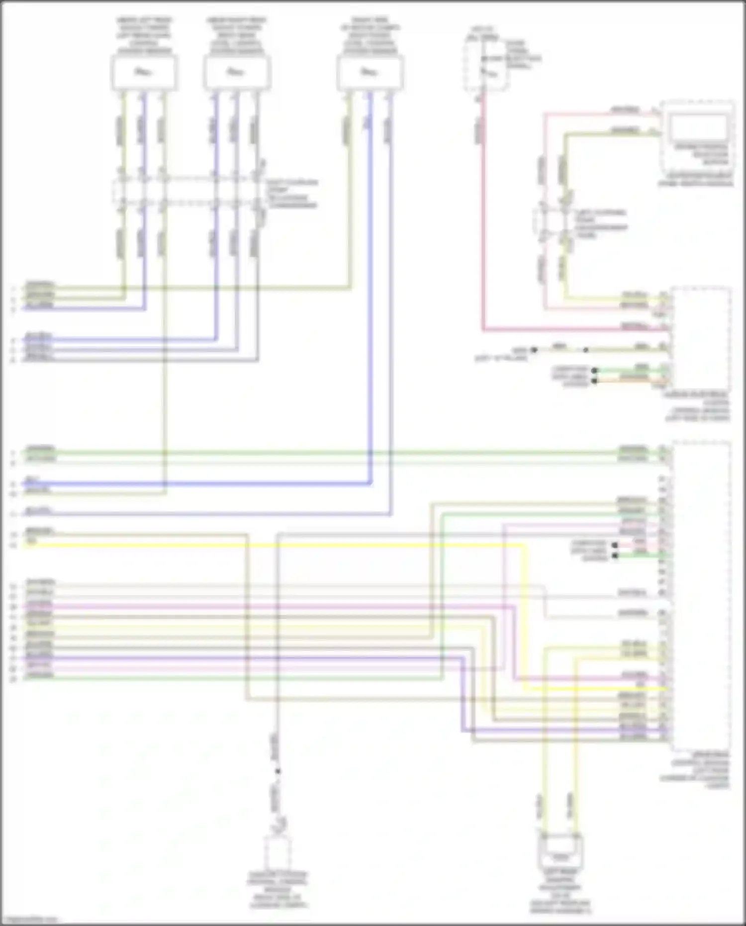 Wiring diagram brn/blk for Audi e-tron GT I (2020-2024) (13 of 21)