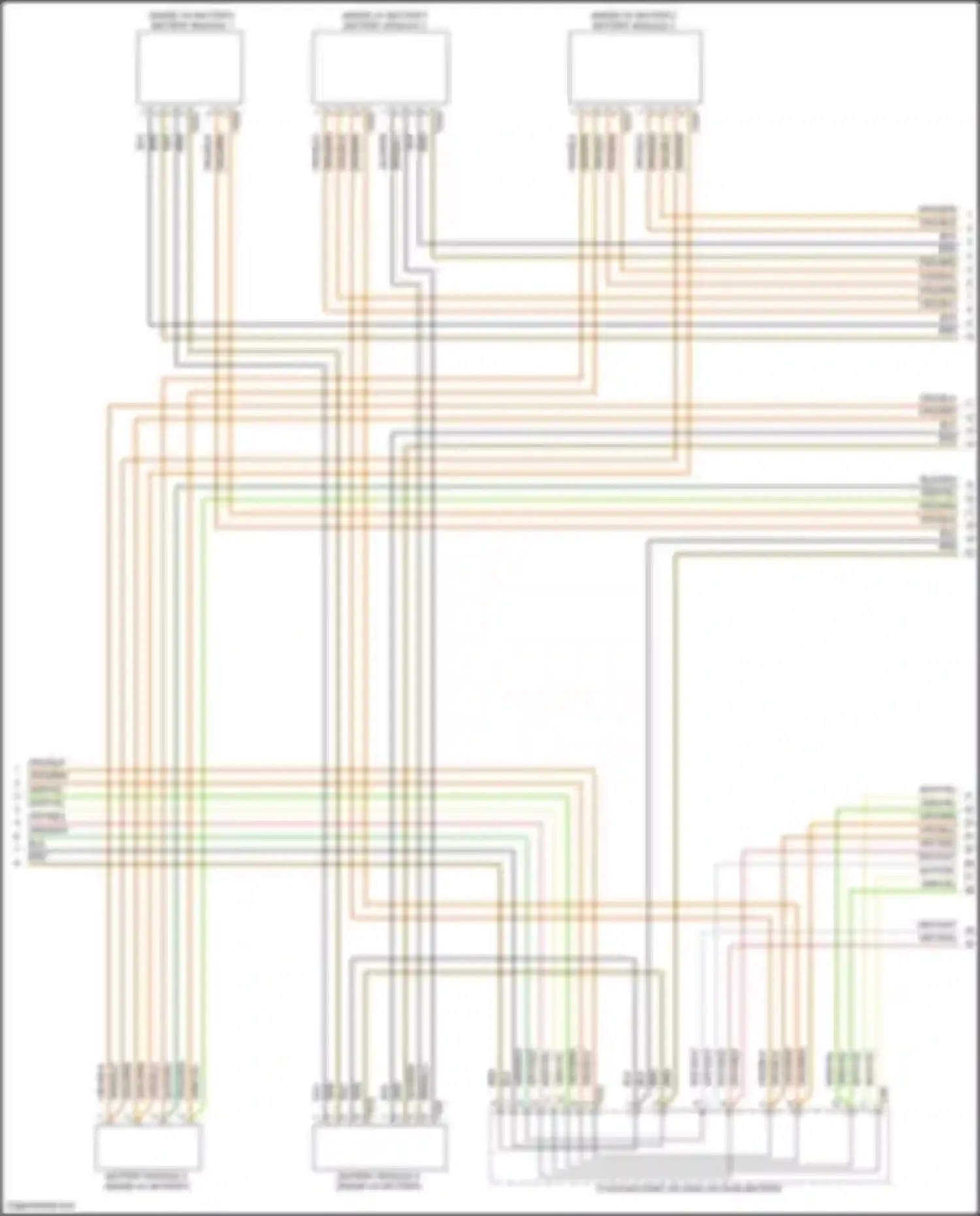 Wiring diagram brn/blu for Audi e-tron GT I (2020-2024) (50 of 63)