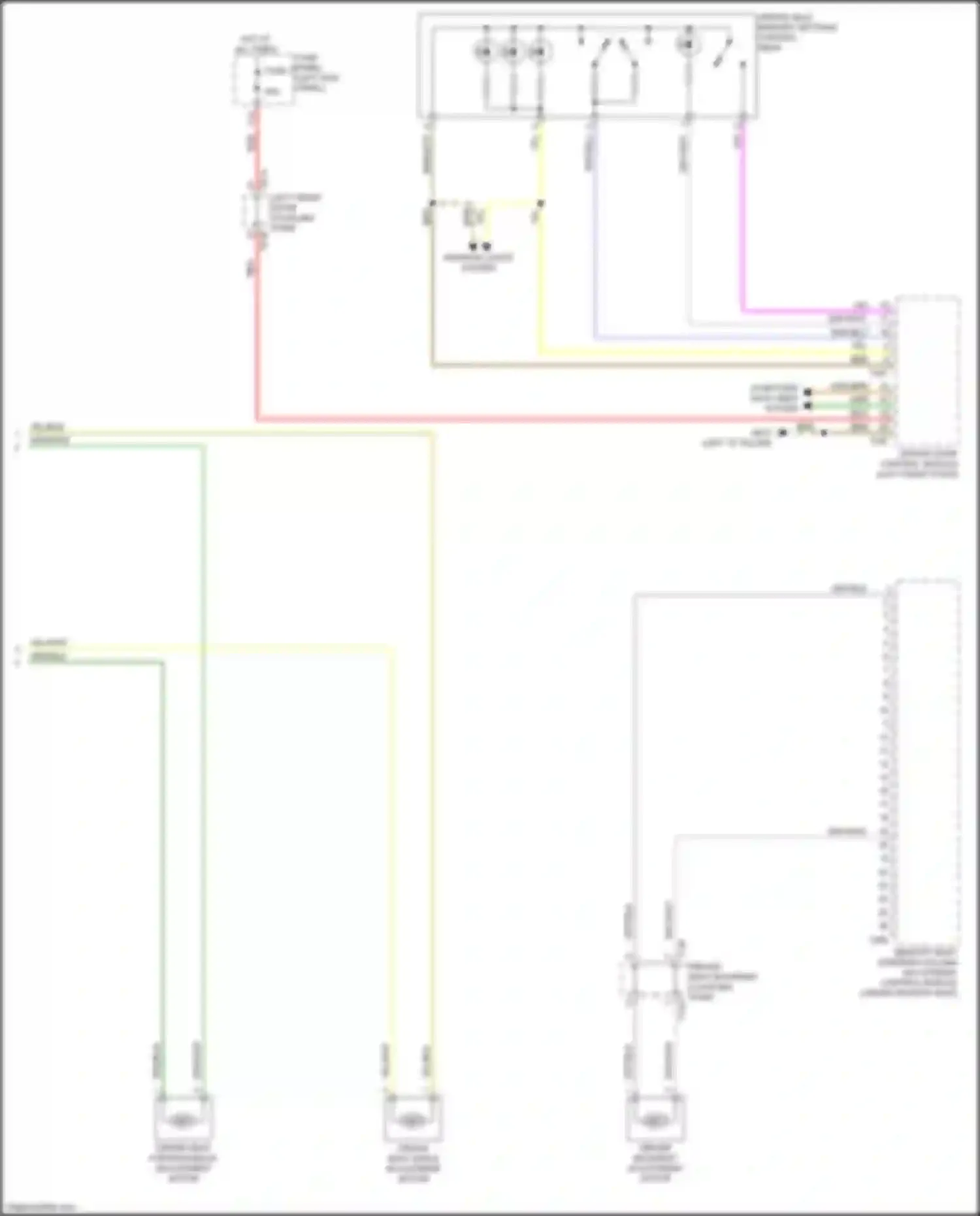 Wiring diagram fuse panel c for Audi e-tron GT I (2020-2024) (12 of 27)