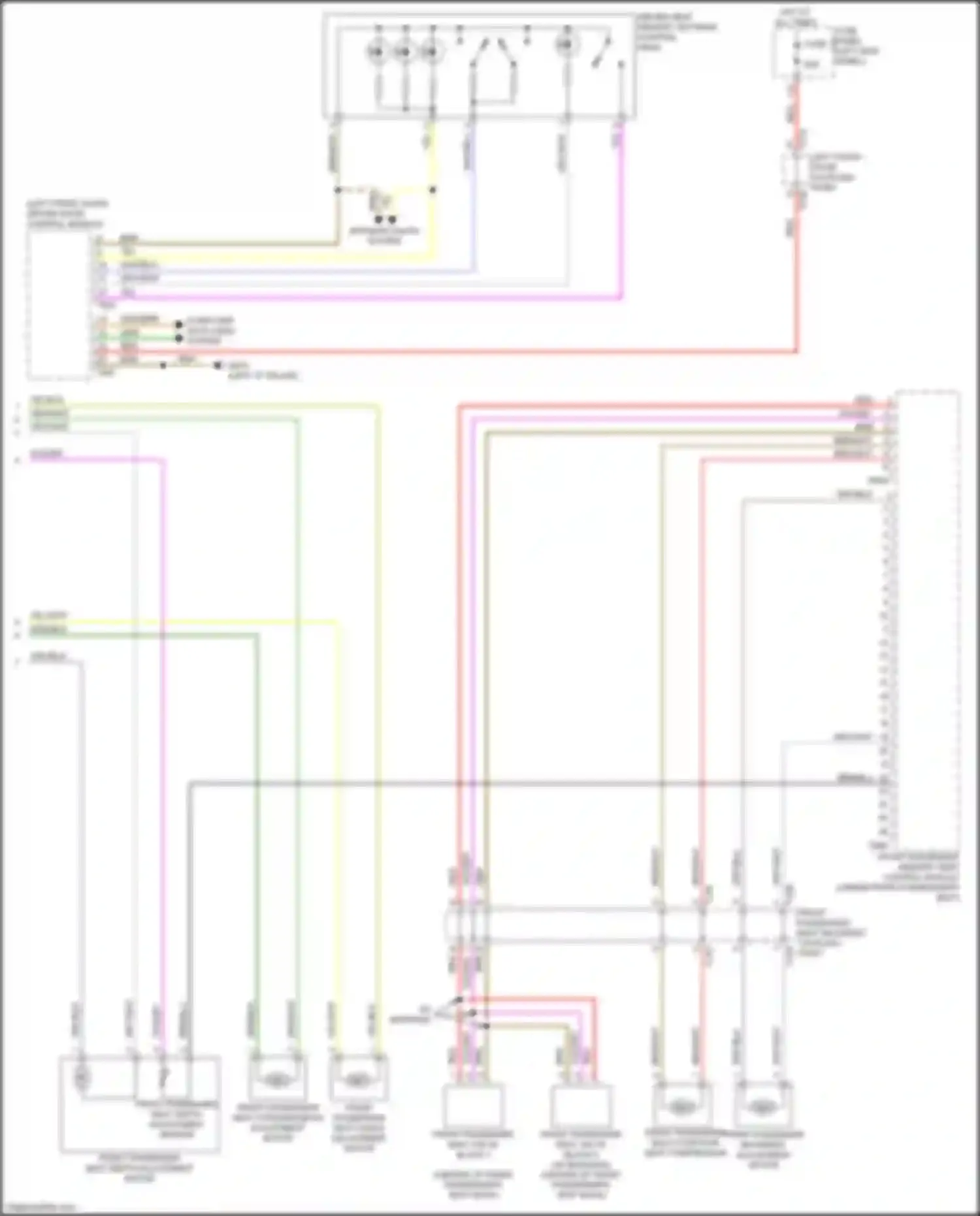 Wiring diagram grn for Audi e-tron GT I (2020-2024) (76 of 110)