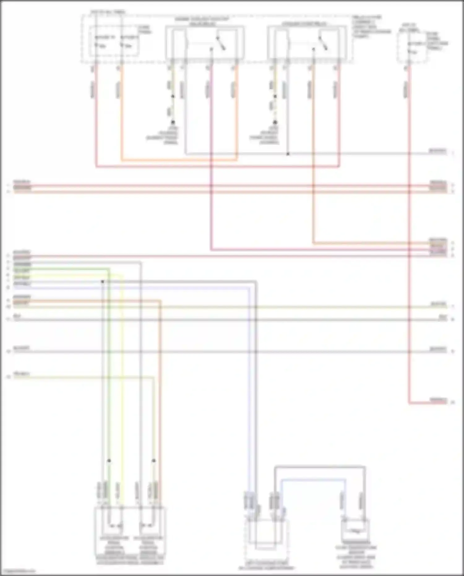 Wiring diagram grn/brn for Audi e-tron GT I (2020-2024) (6 of 6)