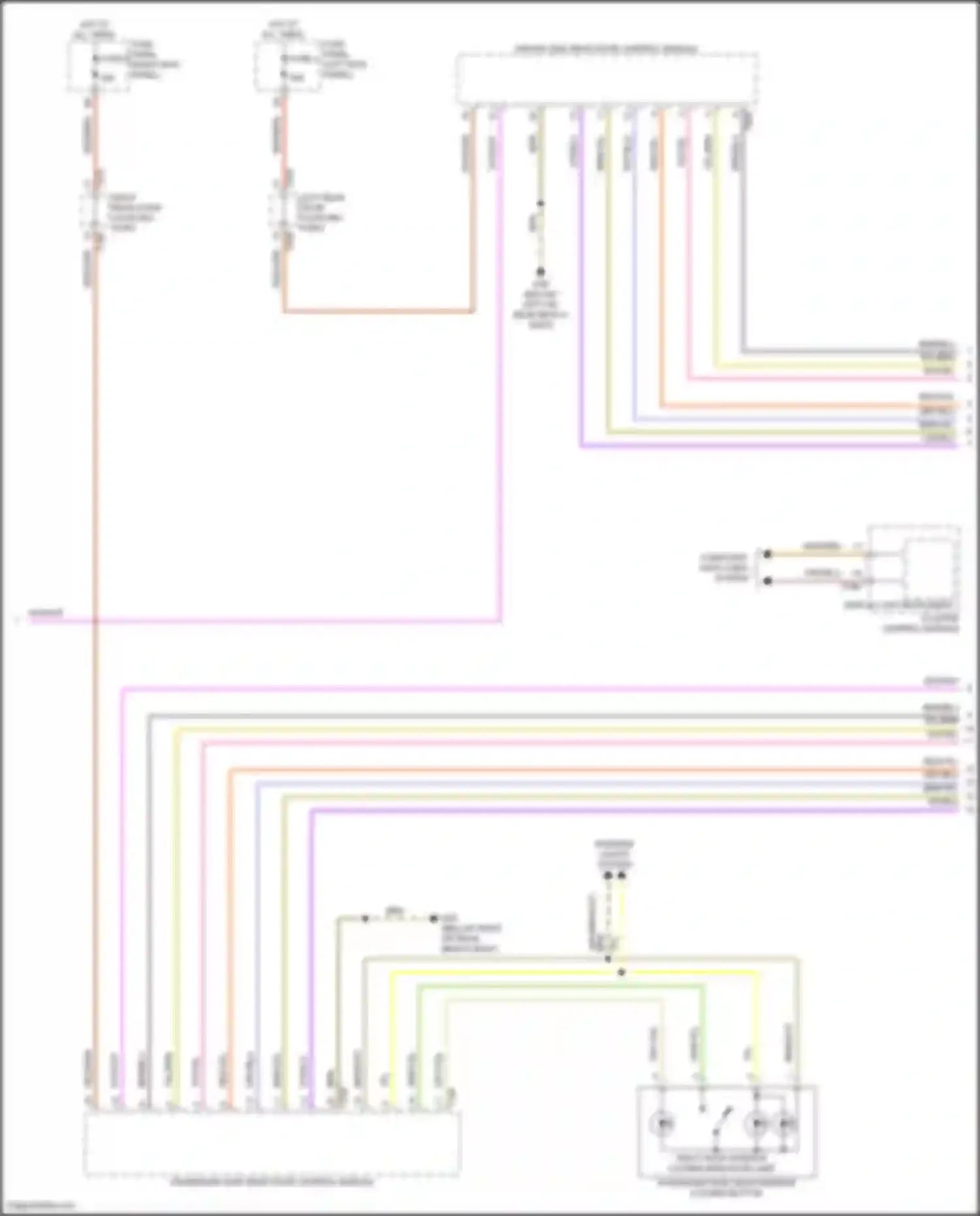 Wiring diagram gry/blu for Audi e-tron GT I (2020-2024) (3 of 9)