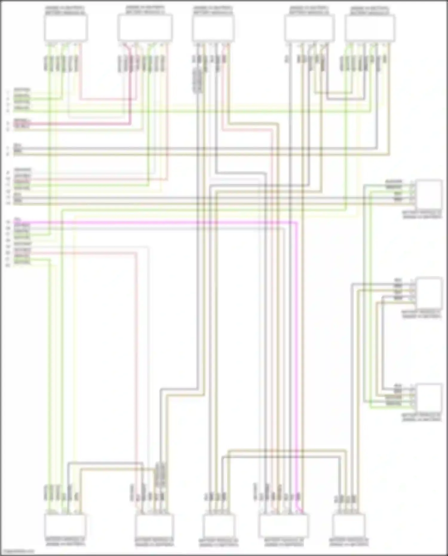 Wiring diagram gry/wht for Audi e-tron GT I (2020-2024) (25 of 25)