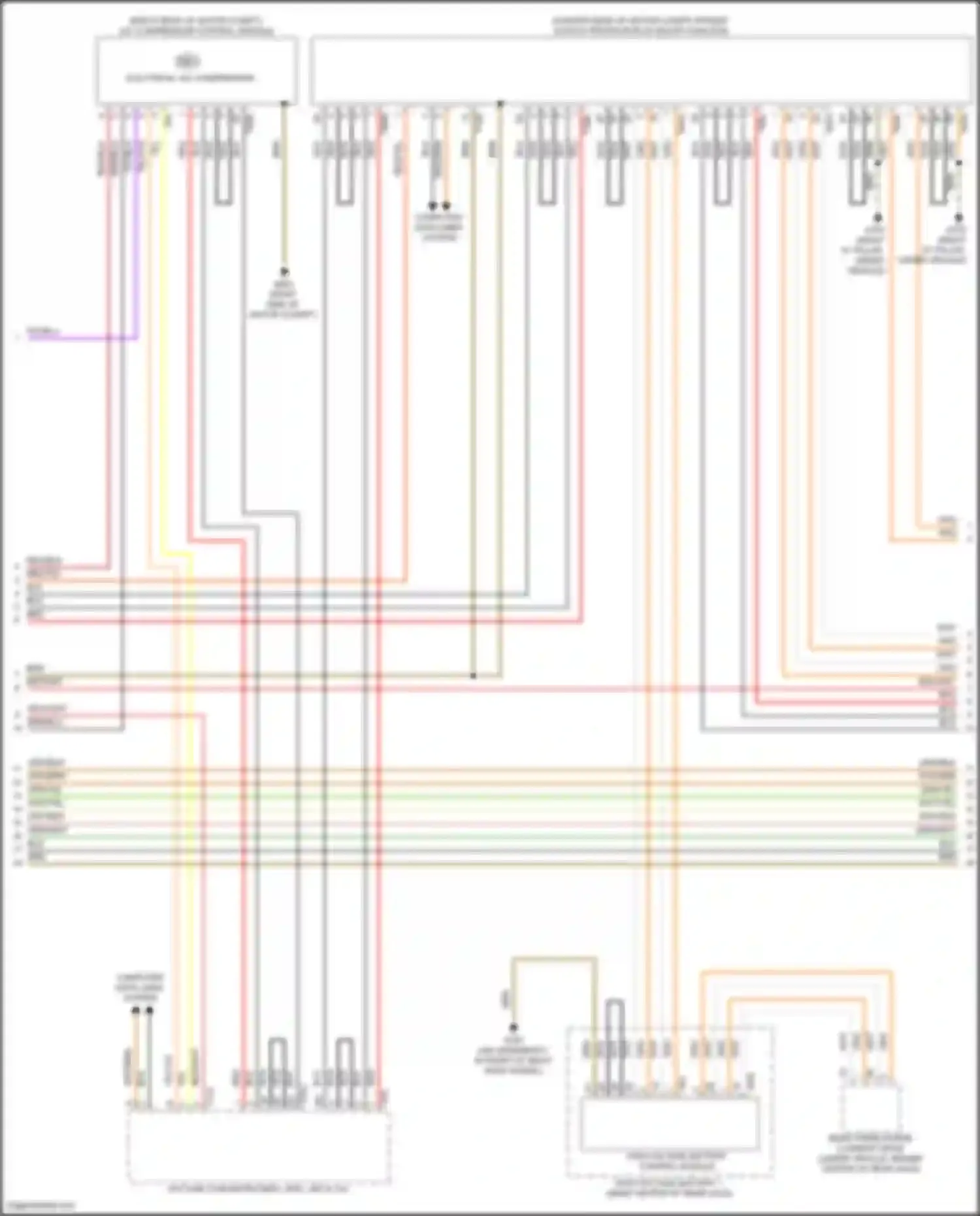 Wiring diagram org/ for Audi e-tron GT I (2020-2024) (24 of 26)
