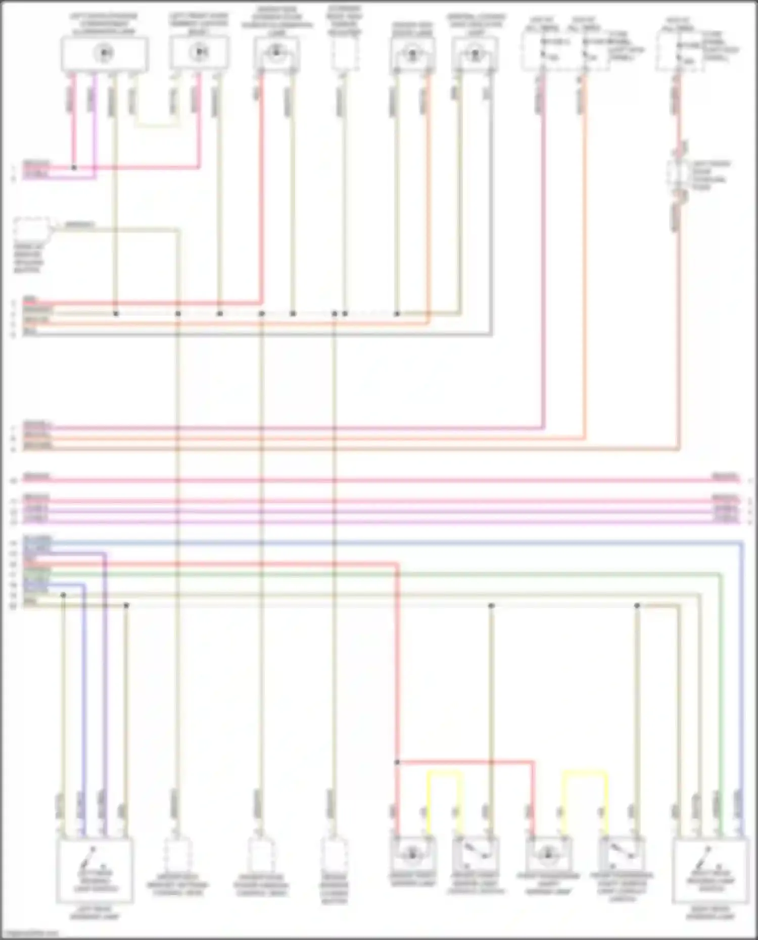 Wiring diagram red/grn for Audi e-tron GT I (2020-2024) (13 of 66)