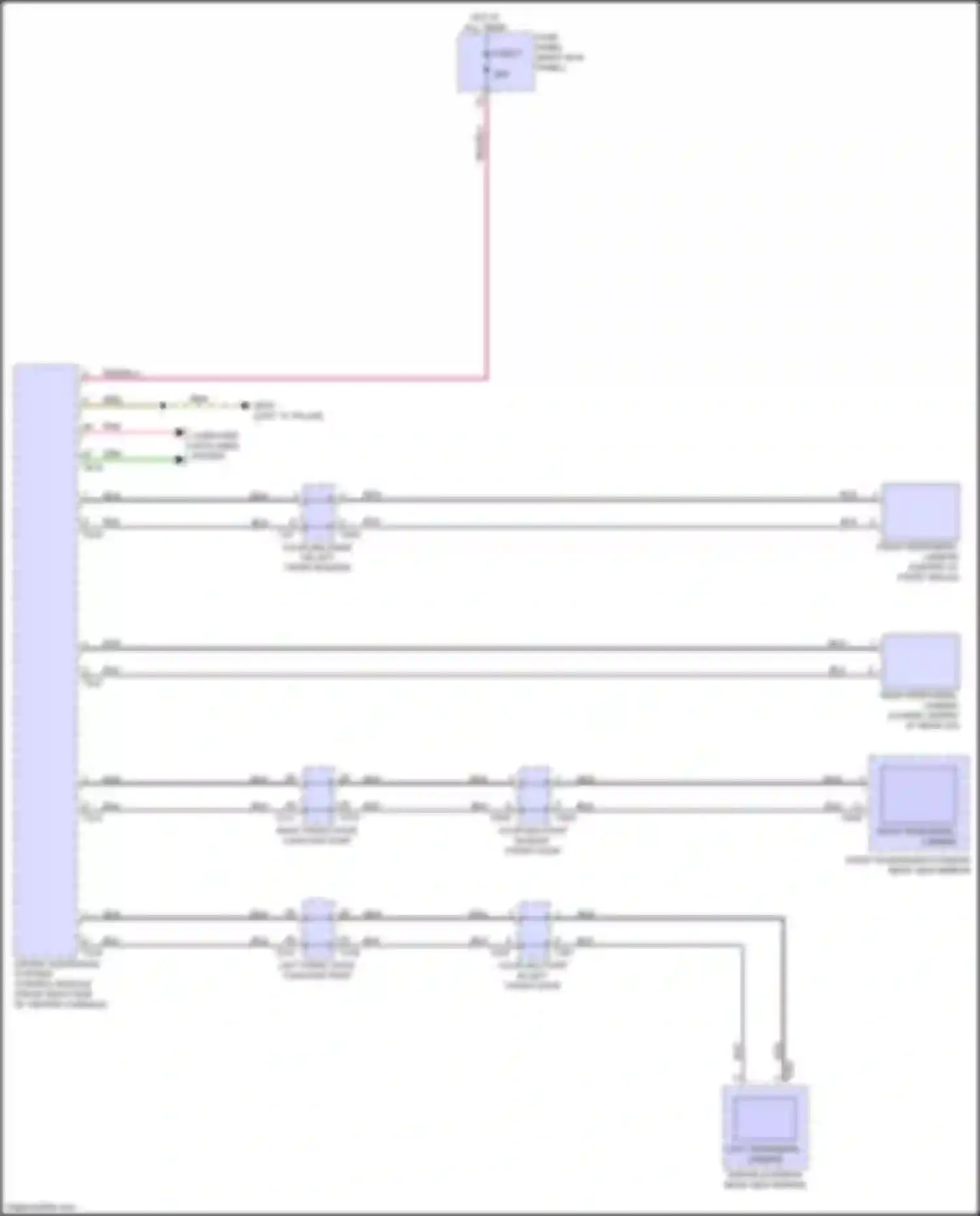 Wiring diagram right peripheral camera for Audi e-tron GT I (2020-2024) (2 of 2)