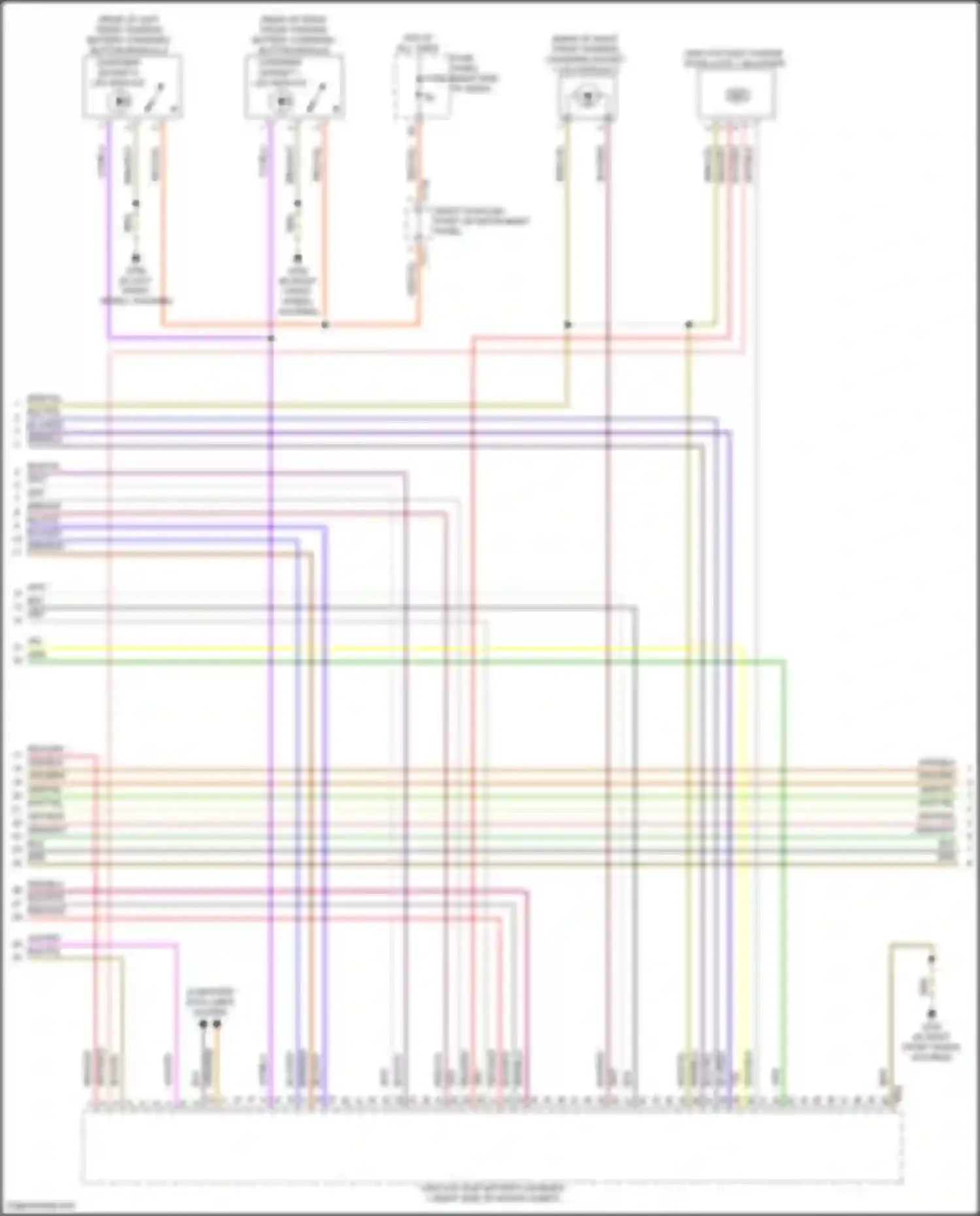 Wiring diagram wht/blk for Audi e-tron GT I (2020-2024) (3 of 3)