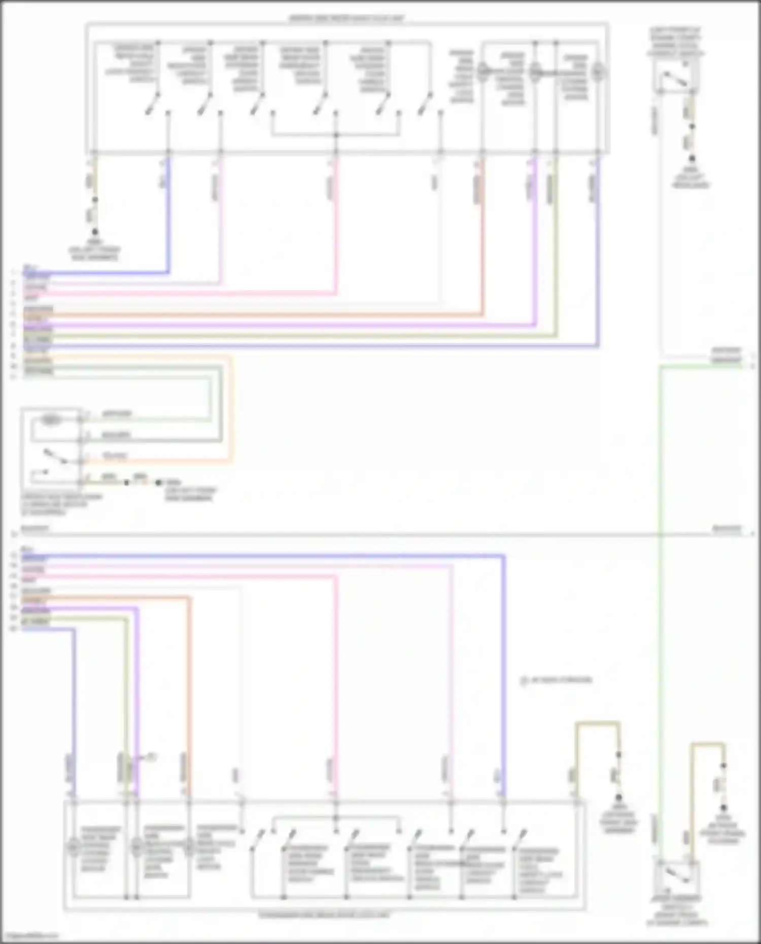 e-tron S Audi I (2020-2024): Forced entry circuit (3 of 4)