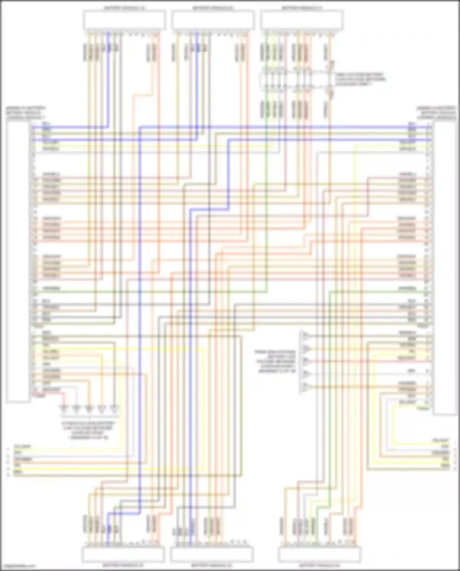 e-tron S Audi I (2020-2024): Wiring diagram engine performance electric (16 of 18)