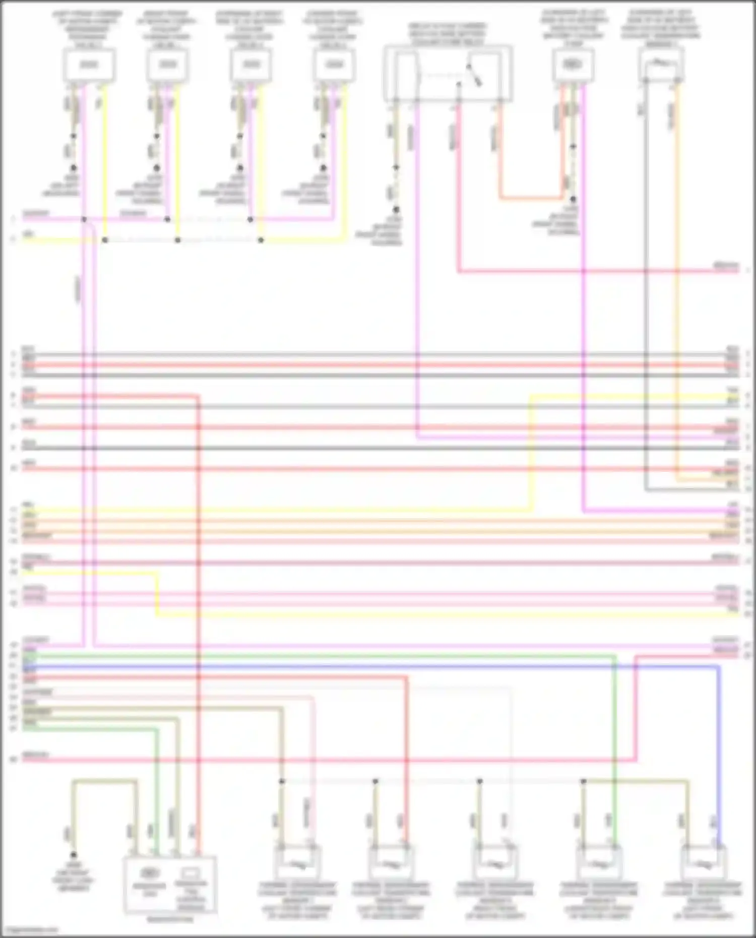 e-tron S Audi I (2020-2024): Wiring diagram engine performance electric (5 of 18)
