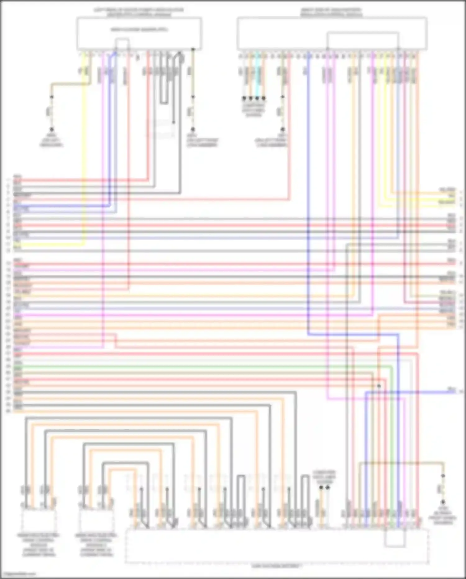 e-tron S Audi I (2020-2024): Wiring diagram engine performance electric (8 of 18)