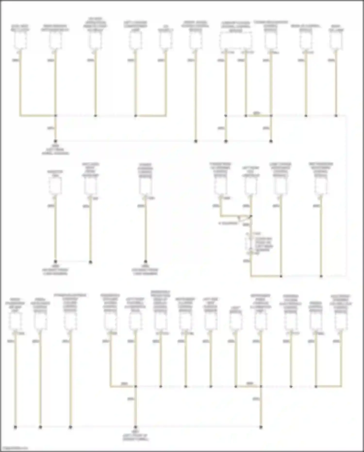 e-tron S Audi I (2020-2024): Ground distribution circuit (7 of 9)