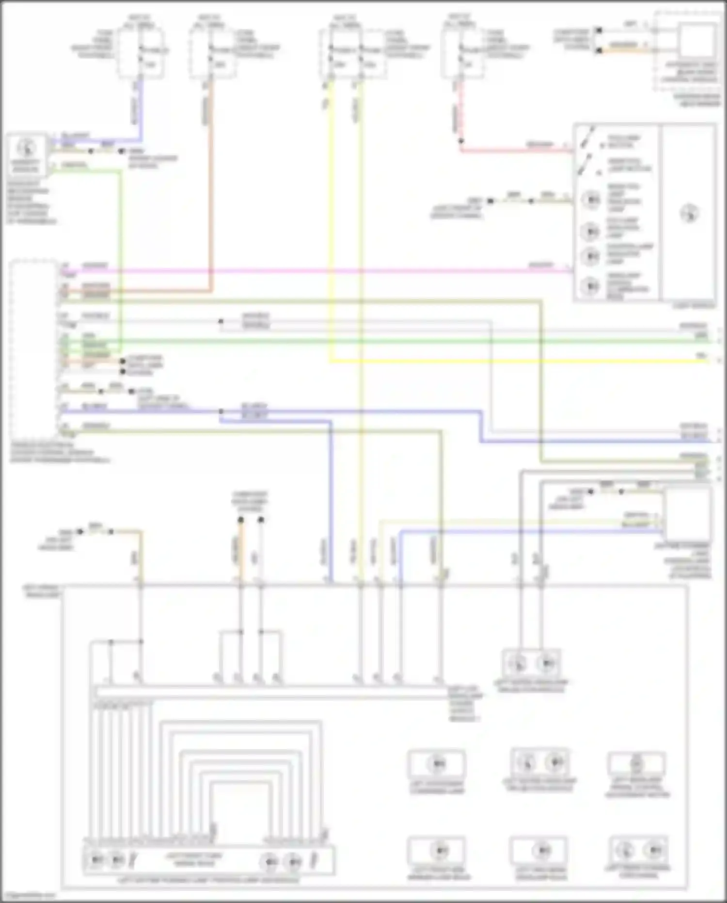 e-tron S Audi I (2020-2024): Headlights circuit, w/o lens (1 of 2)