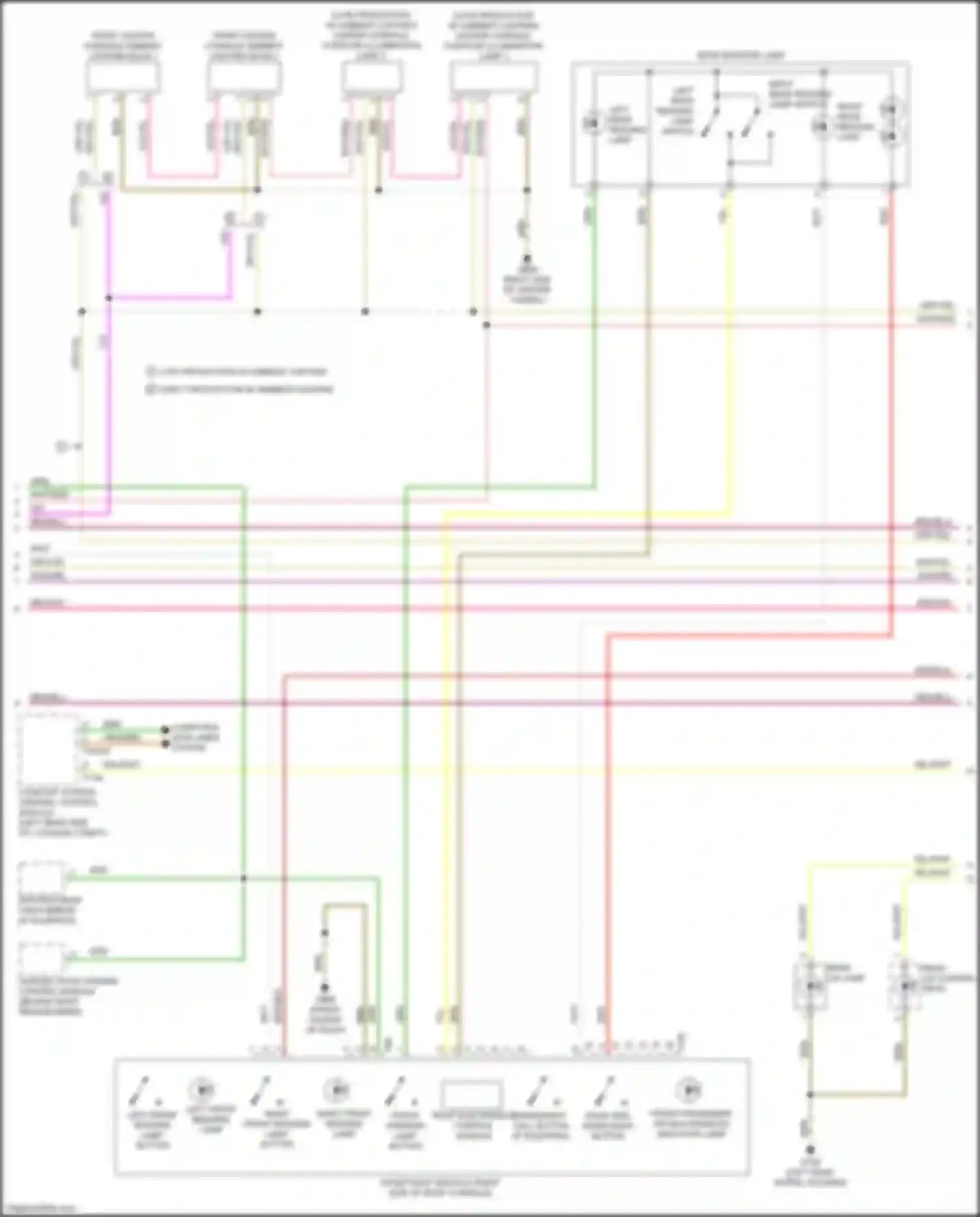 e-tron S Audi I (2020-2024): Courtesy lamps circuit (2 of 6)