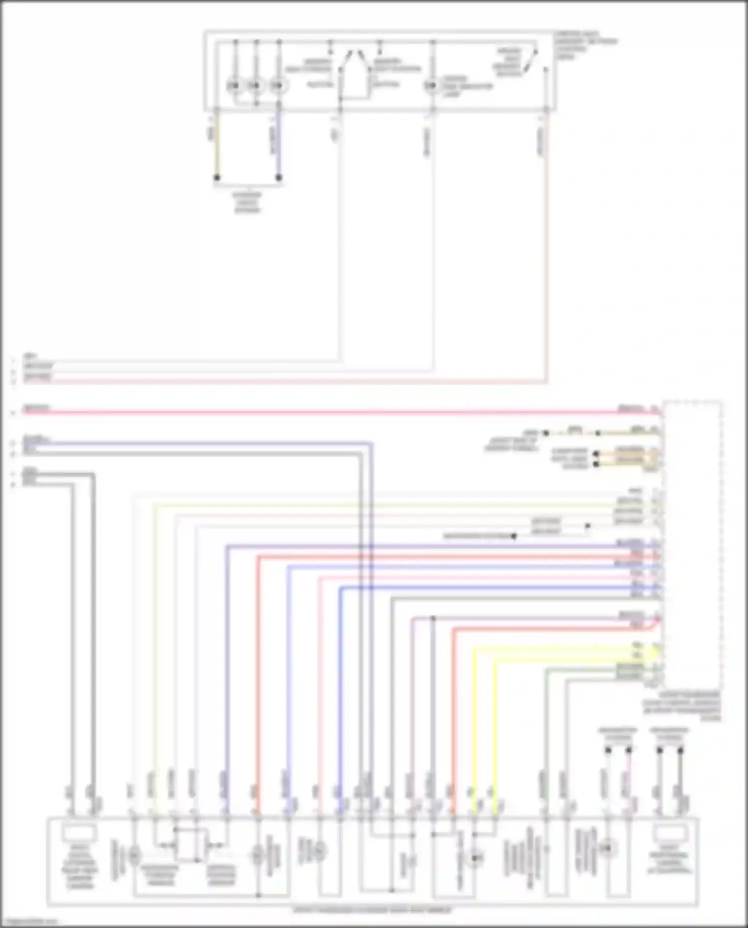e-tron S Audi I (2020-2024): Memory mirrors circuit (3 of 3)