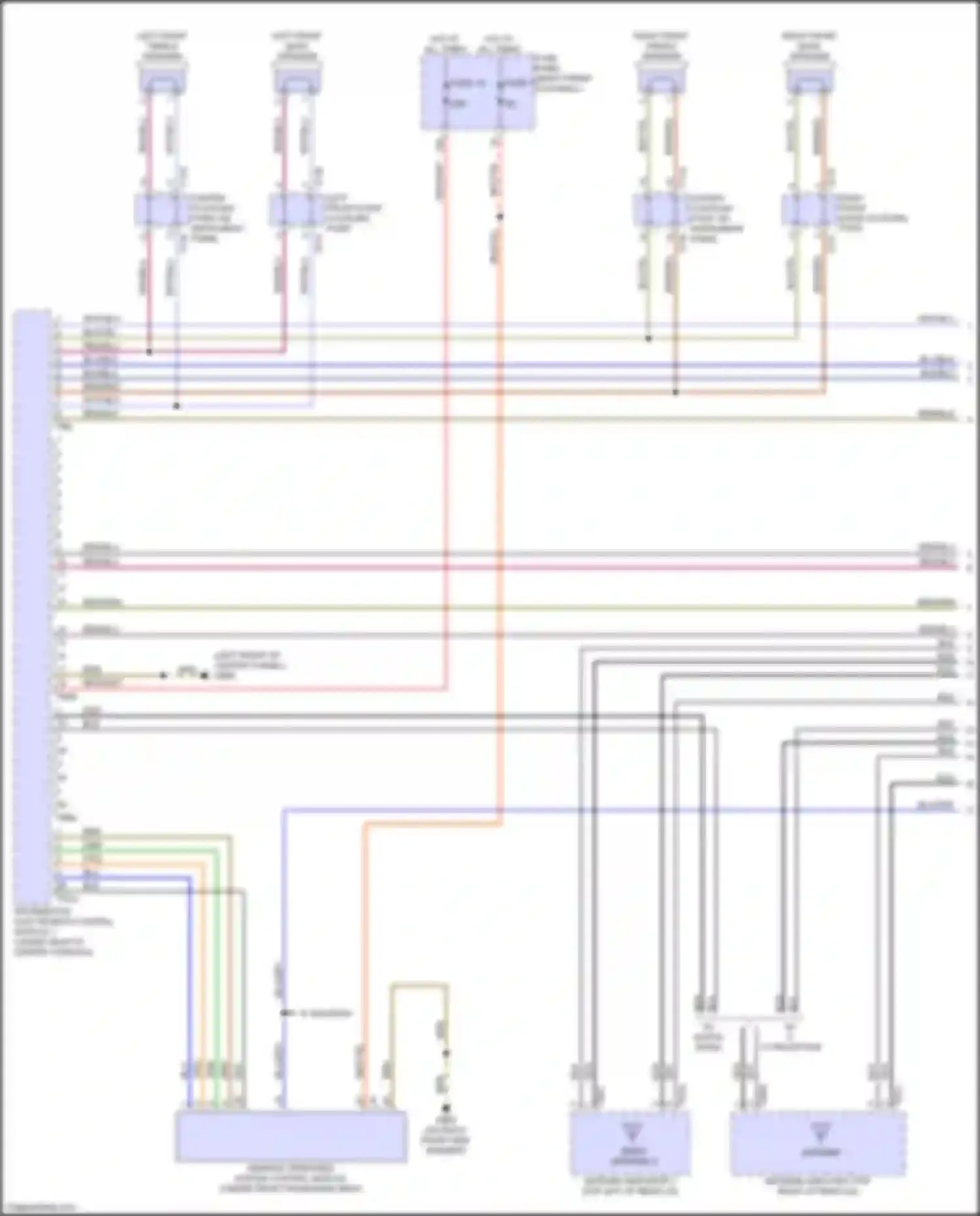 e-tron S Audi I (2020-2024): Navigation circuit, w/o amplifier (1 of 5)