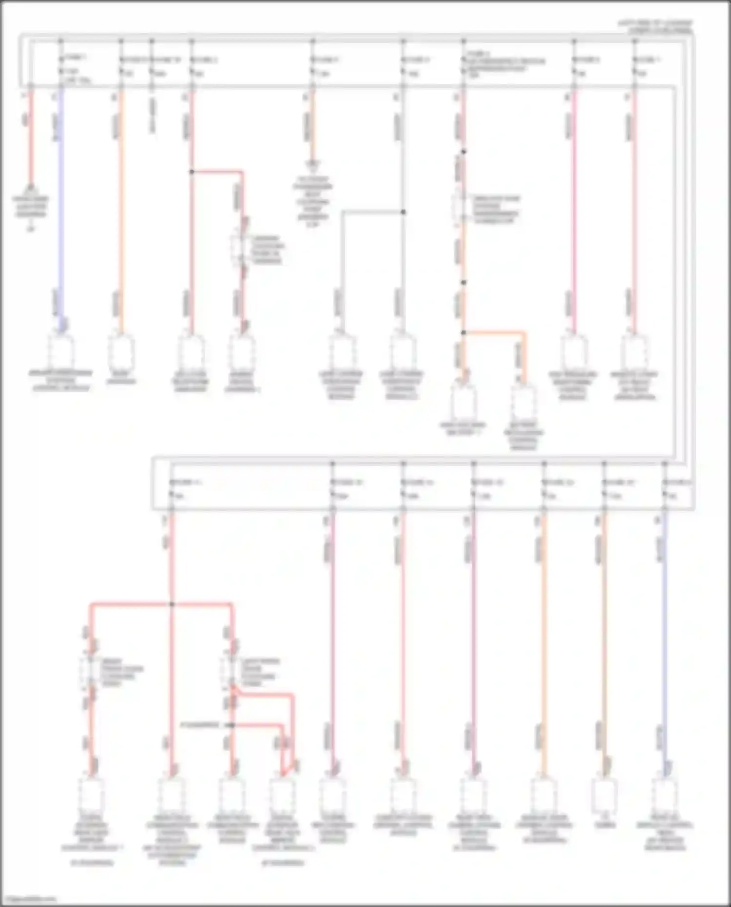 e-tron S Audi I (2020-2024): Power distribution circuit (8 of 8)