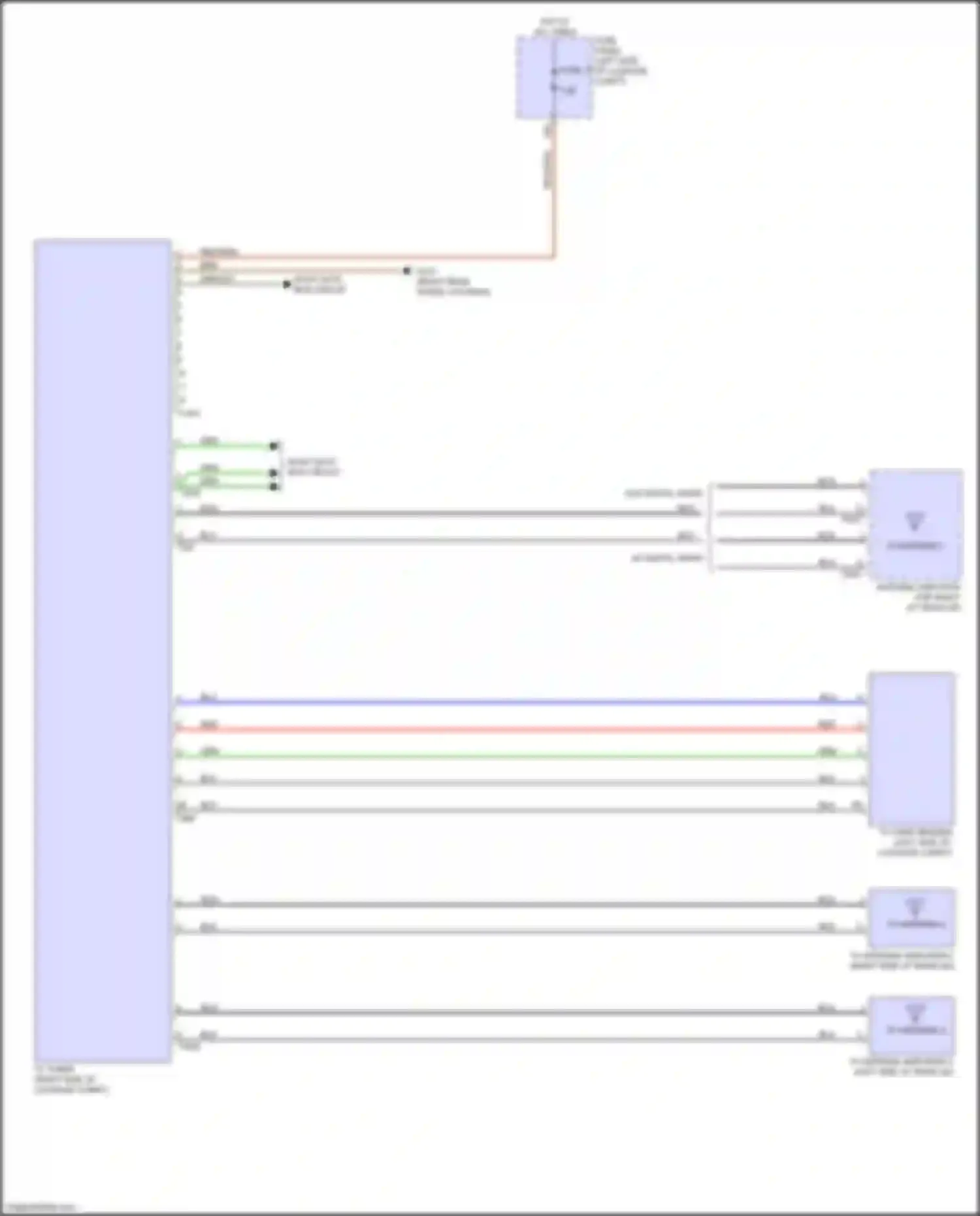 e-tron S Audi I (2020-2024): Tv tuner circuit