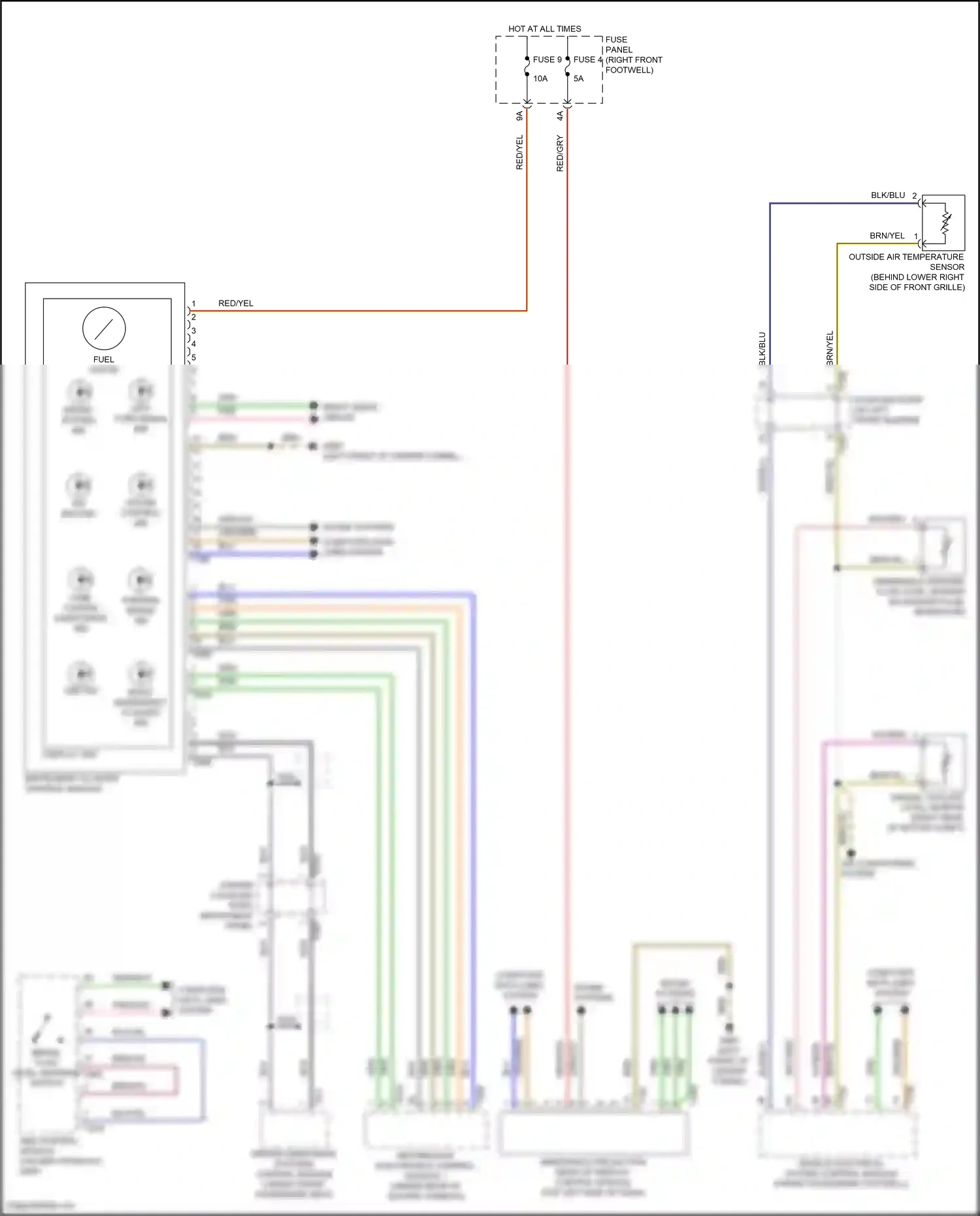 Audi e-tron S I (2020-2024) abs control module wiring diagram  (6 of 8)
