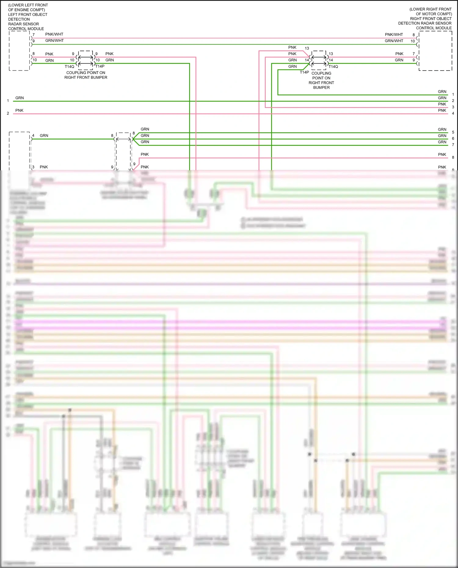 Audi e-tron S I (2020-2024) abs control module wiring diagram  (1 of 8)