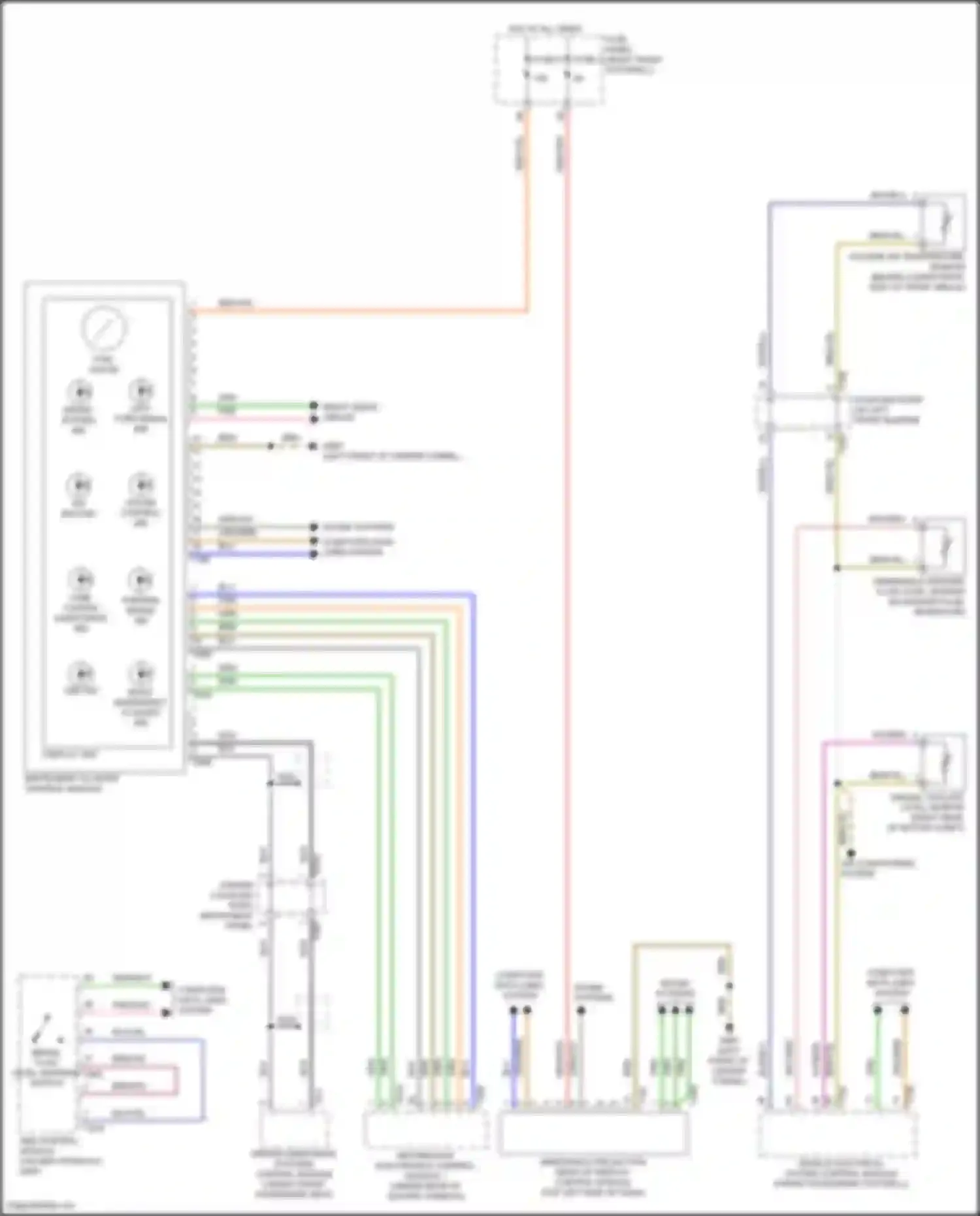 Wiring diagram abs ind. for Audi e-tron S I (2020-2024) (1 of 1)