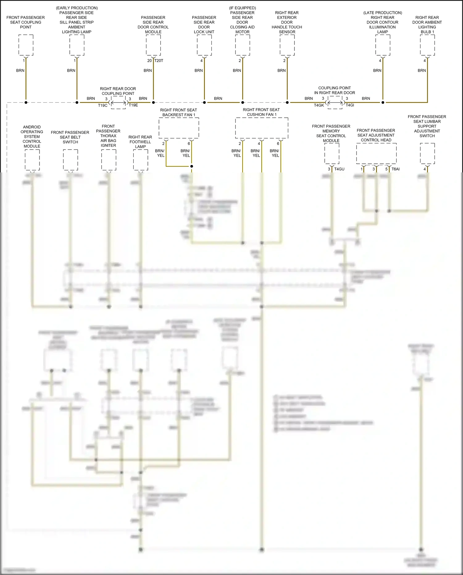 Audi e-tron S I (2020-2024) android operating system control module wiring diagram  (1 of 6)