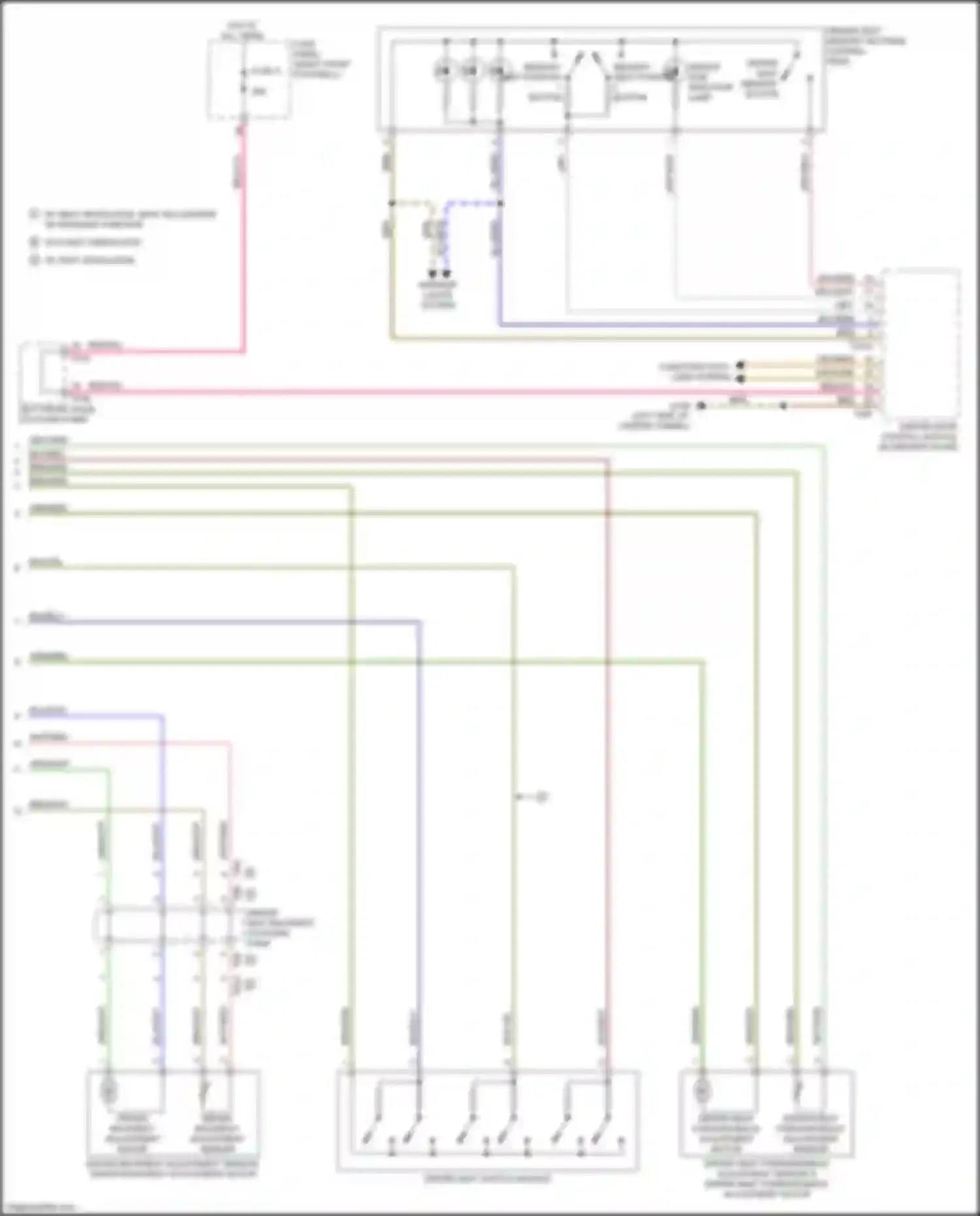 Wiring diagram blk/red for Audi e-tron S I (2020-2024) (4 of 14)