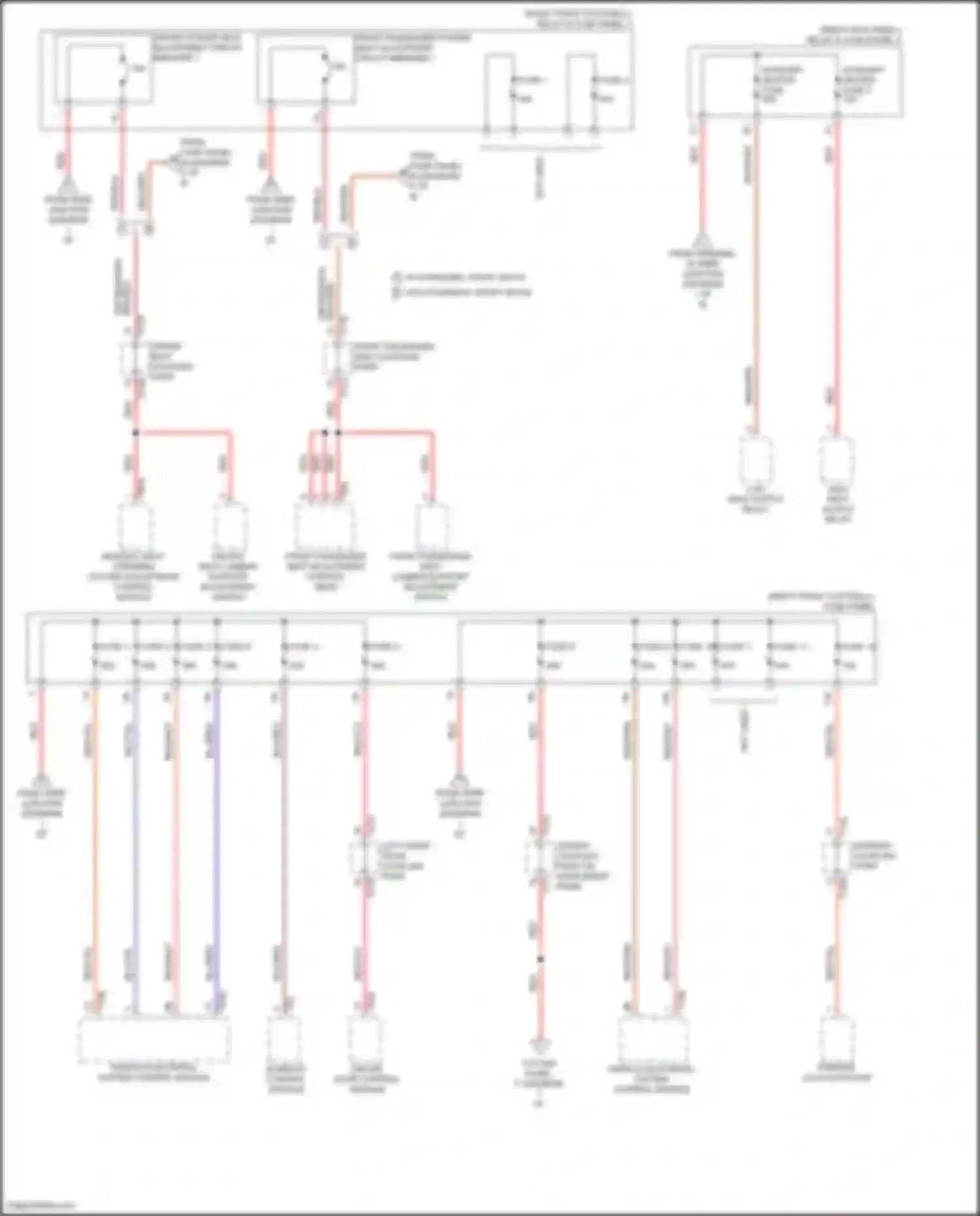 Wiring diagram blk/red for Audi e-tron S I (2020-2024) (11 of 14)