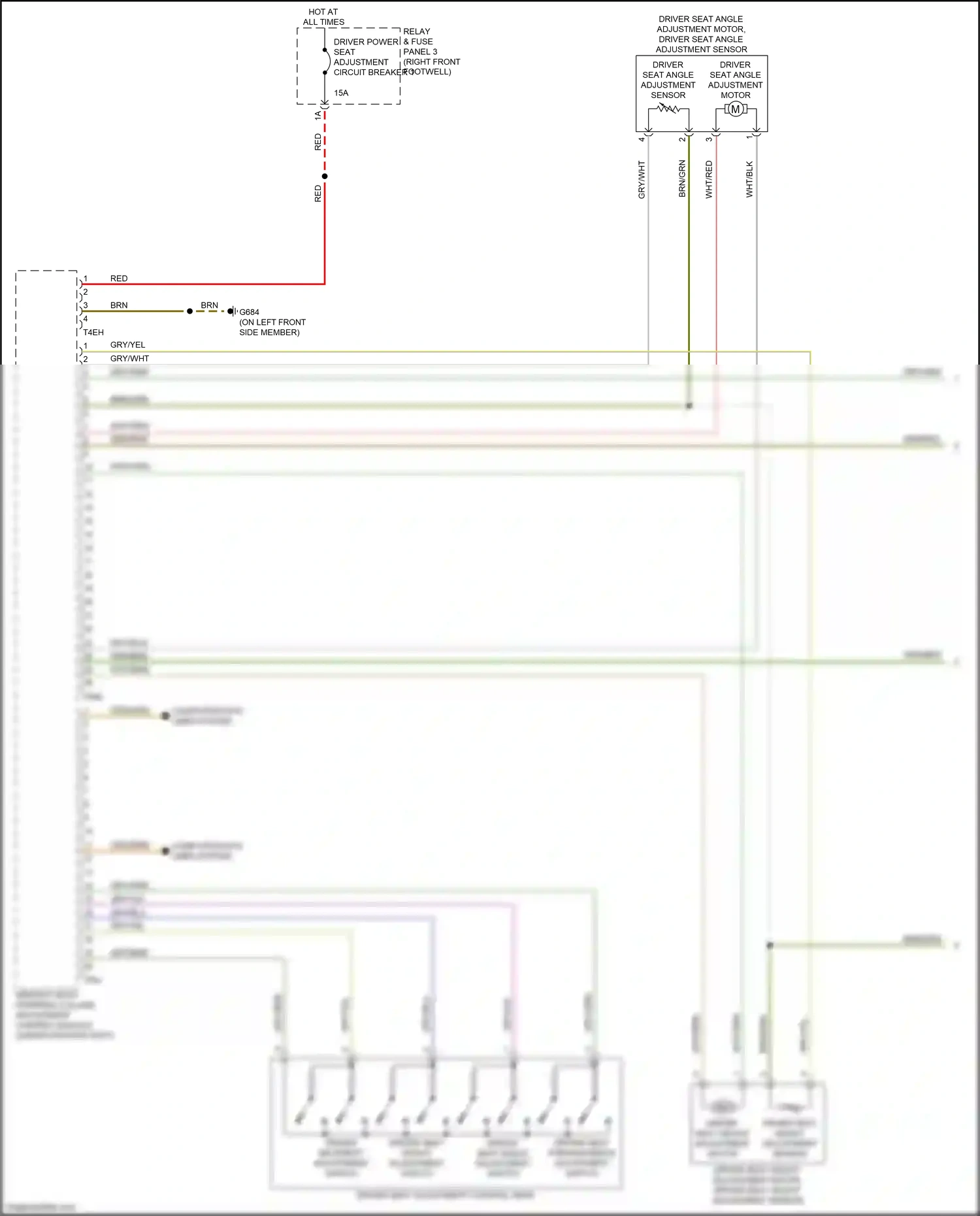 Audi e-tron S I (2020-2024) computer data lines system wiring diagram  (32 of 113)