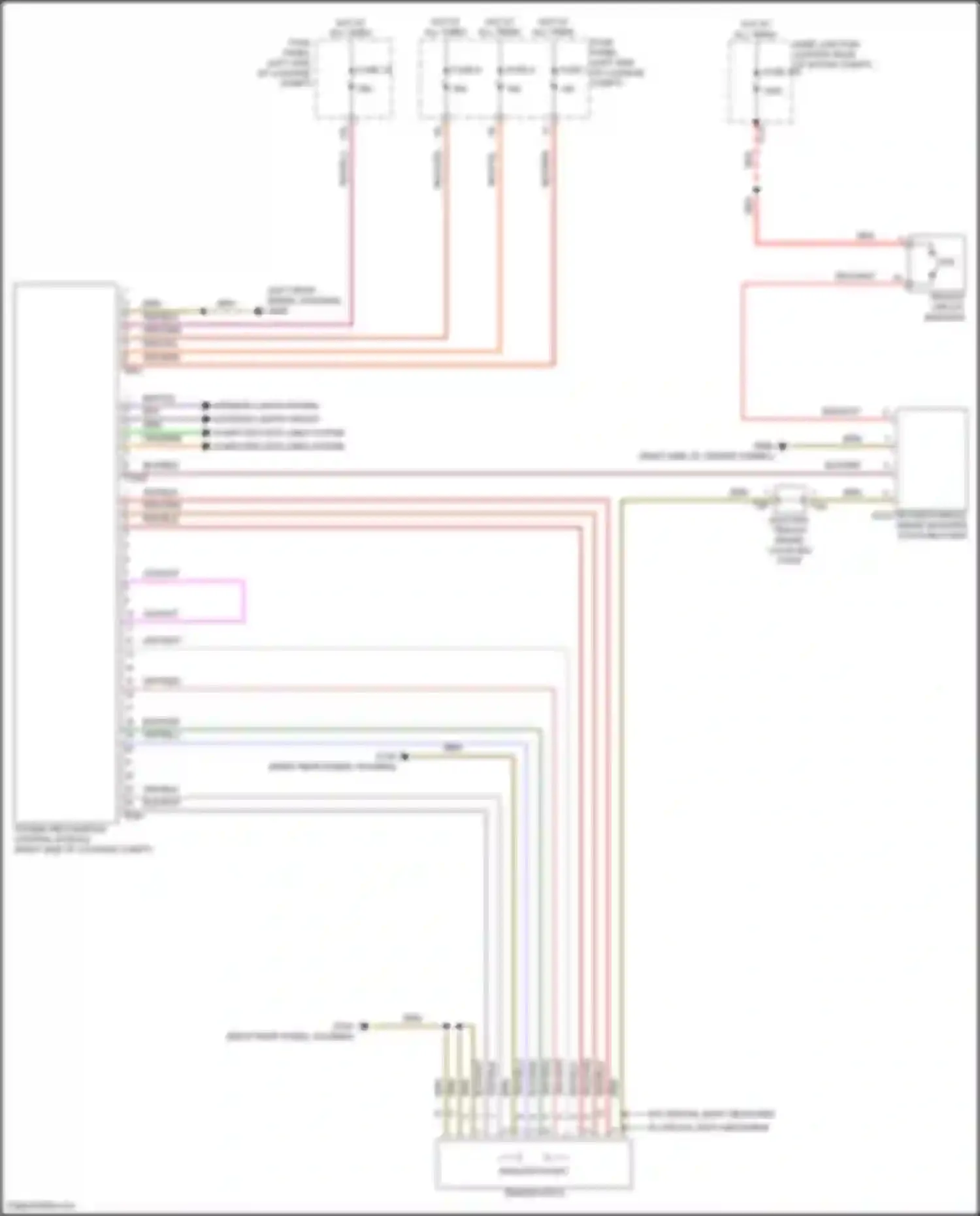 Wiring diagram fuse 372 for Audi e-tron S I (2020-2024) (1 of 1)