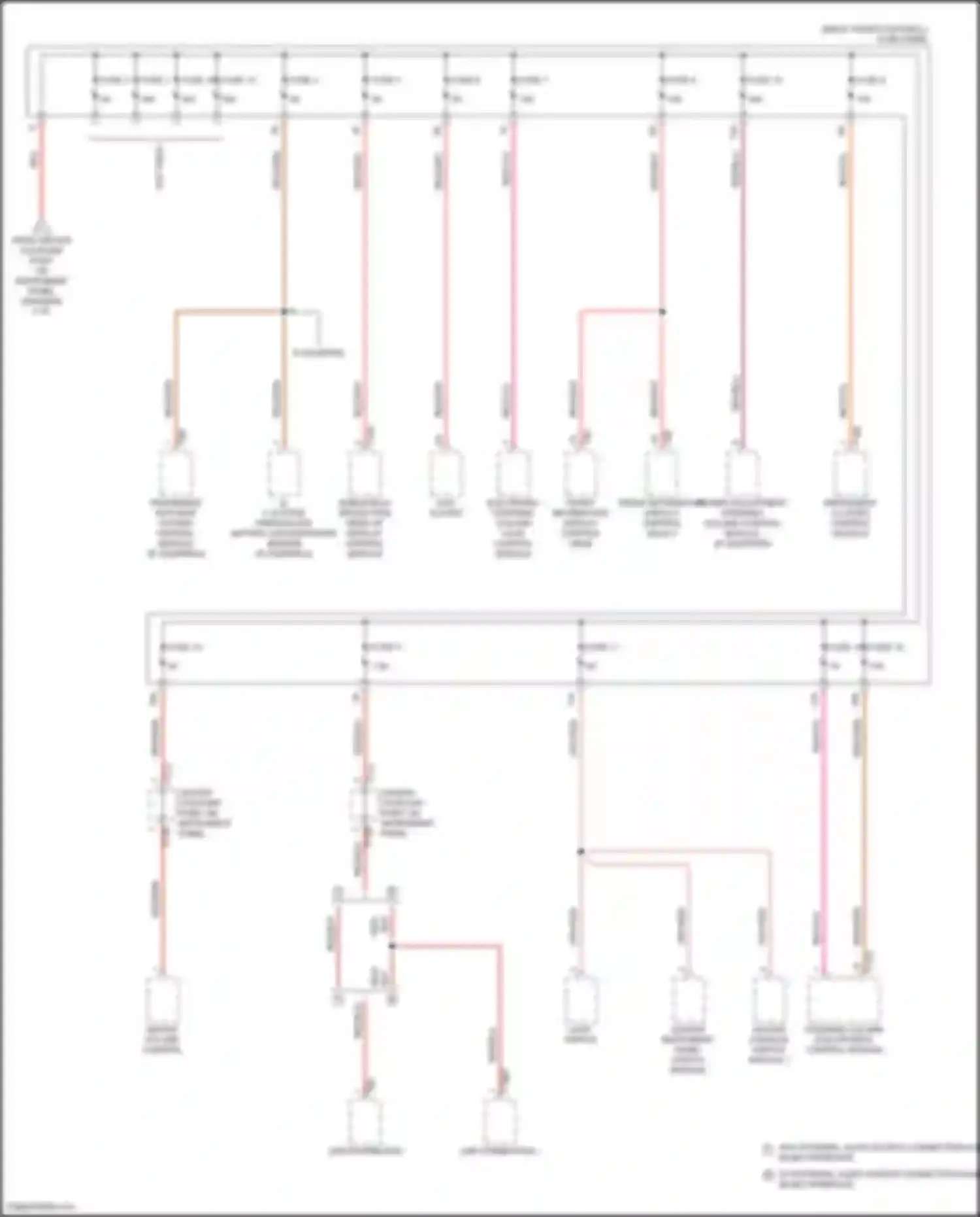 Wiring diagram red/brn for Audi e-tron S I (2020-2024) (5 of 11)