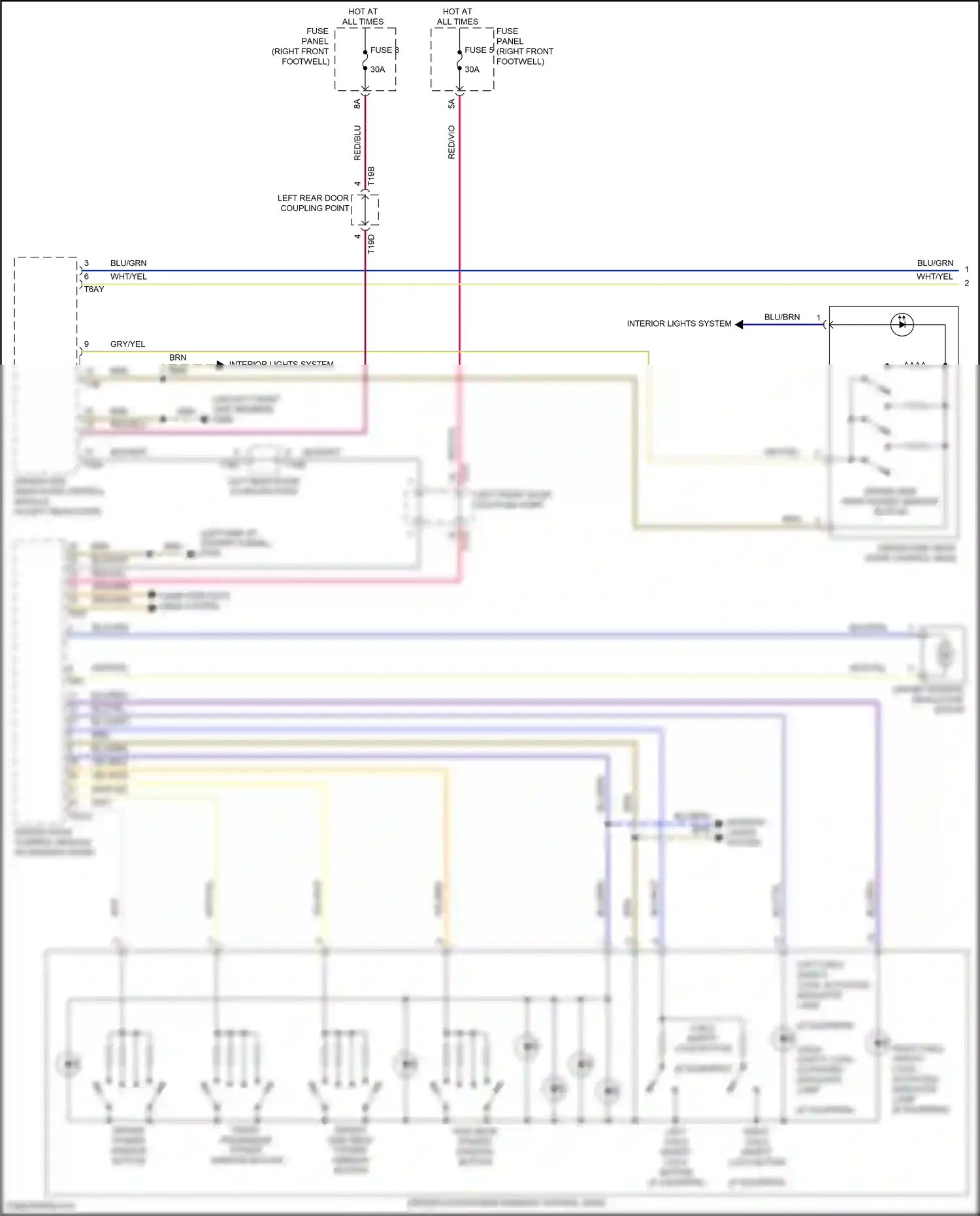 Audi e-tron Sportback I (2019-2024) computer data lines system wiring diagram  (104 of 113)