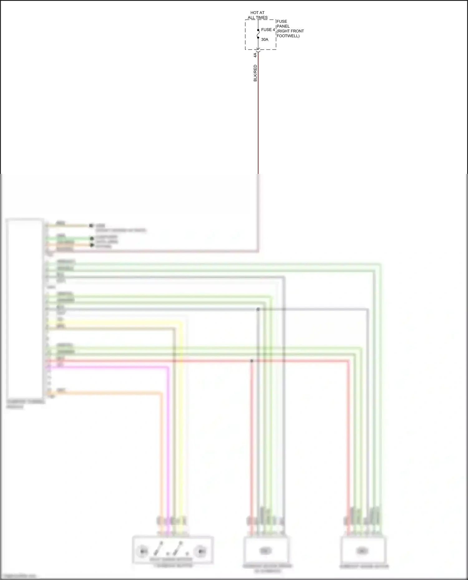 Audi e-tron Sportback I (2019-2024) computer data lines system wiring diagram  (58 of 113)