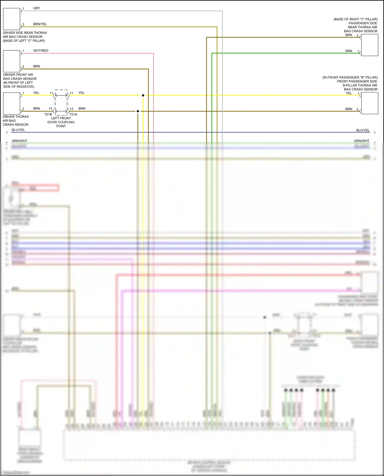 Audi e-tron Sportback I (2019-2024) computer data lines system wiring diagram  (78 of 113)