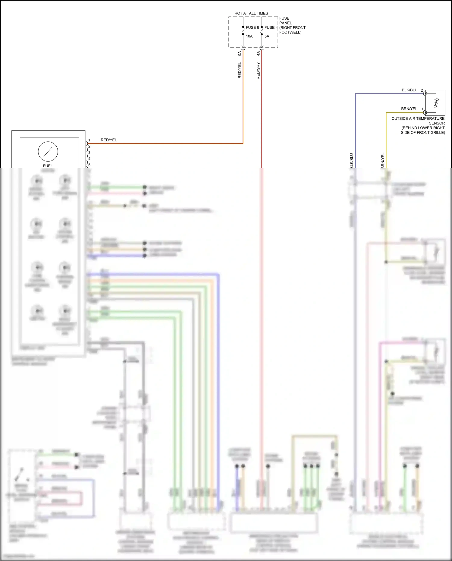 Audi e-tron I (2018-2024) abs control module wiring diagram  (6 of 8)