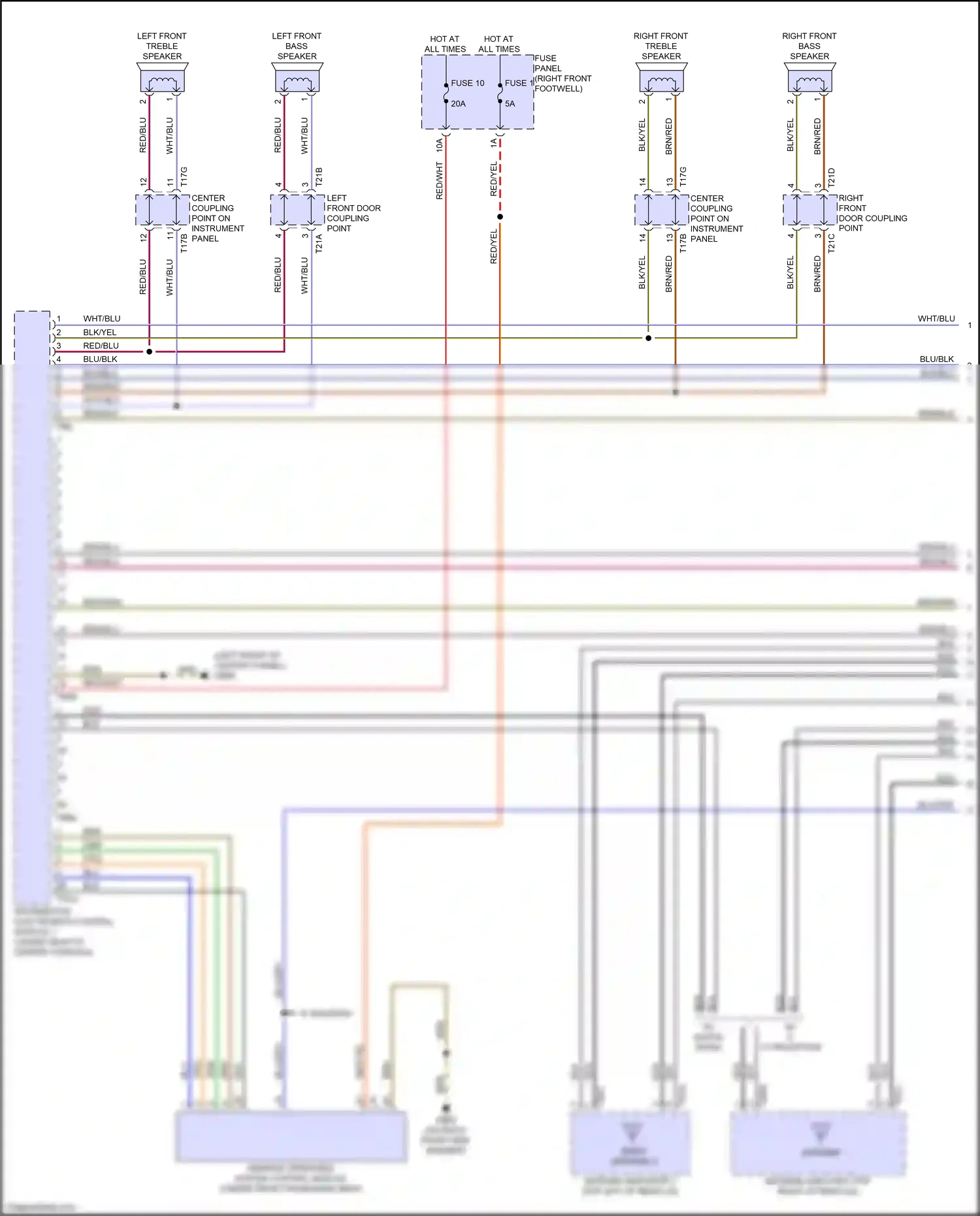 Audi e-tron I (2018-2024) android operating system control module wiring diagram  (3 of 6)