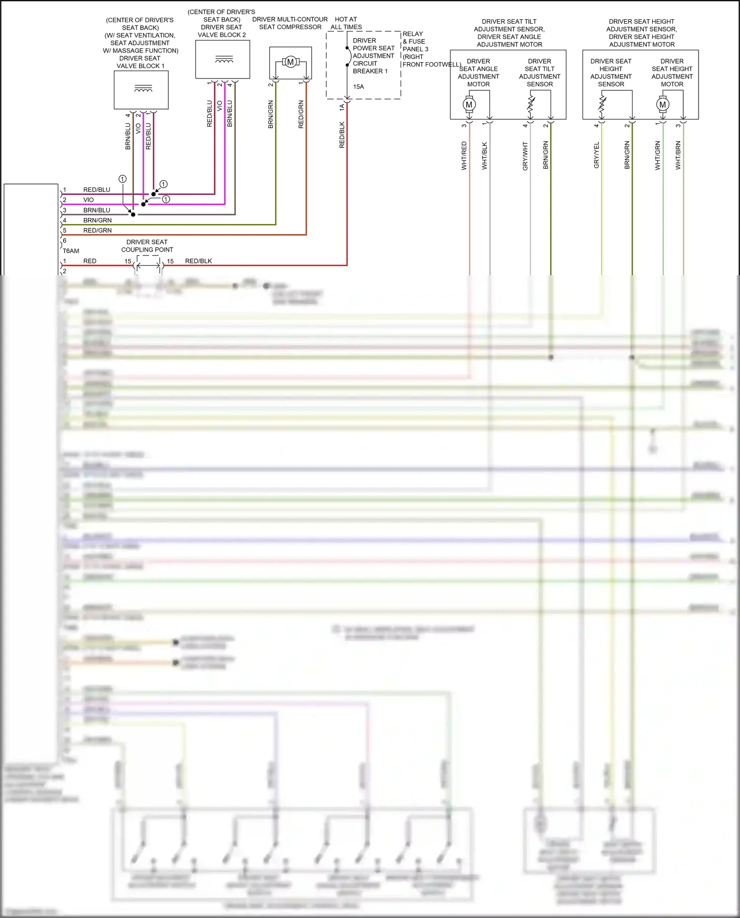 Audi e-tron I (2018-2024) computer data lines system wiring diagram  (53 of 113)