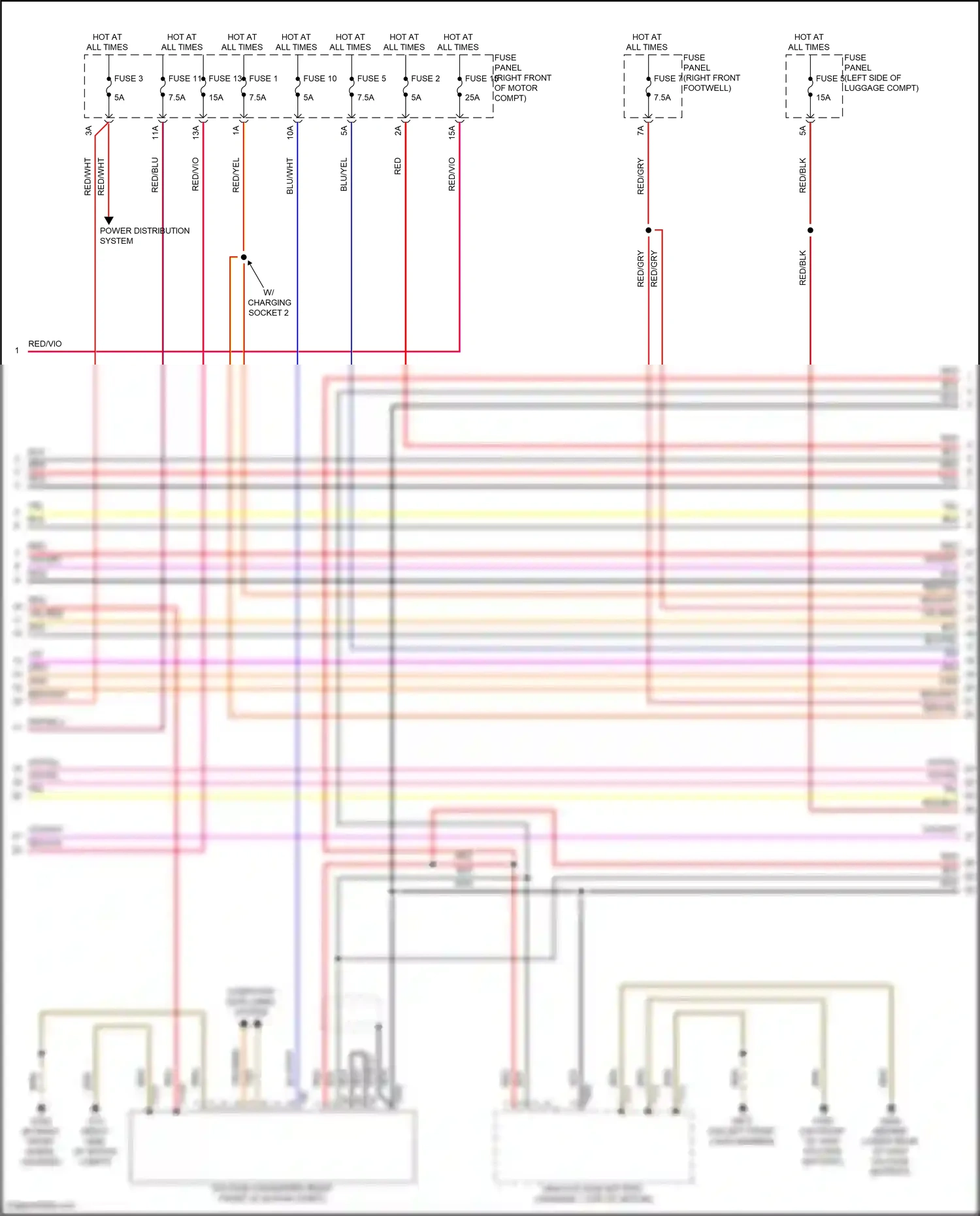 Audi e-tron I (2018-2024) computer data lines system wiring diagram  (112 of 113)