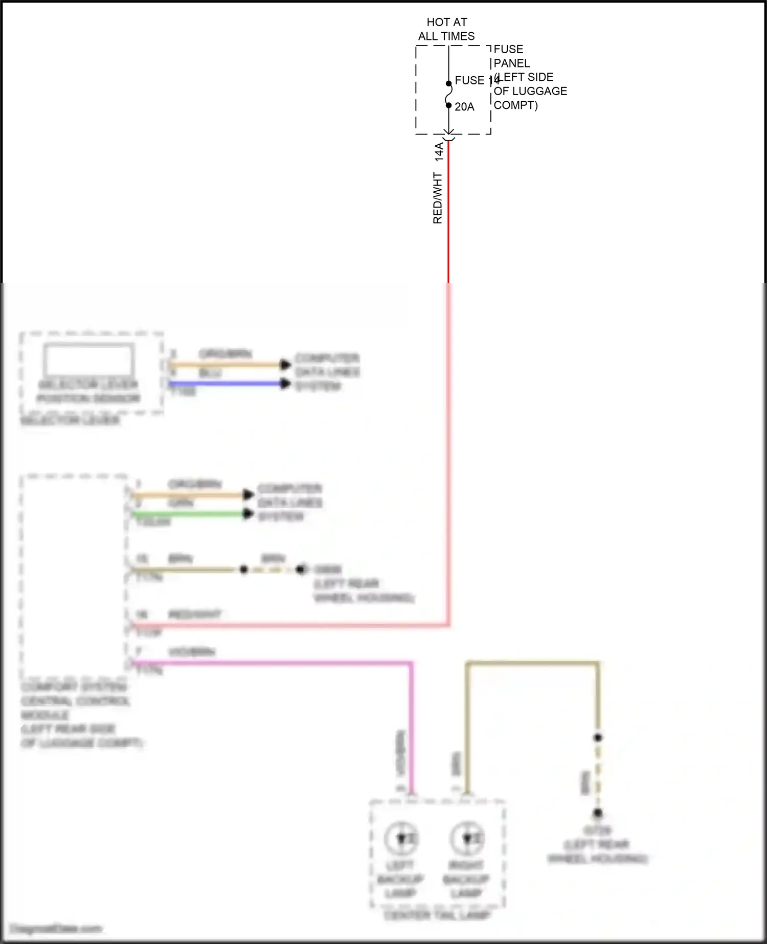 Audi e-tron I (2018-2024) computer data lines system wiring diagram  (91 of 113)