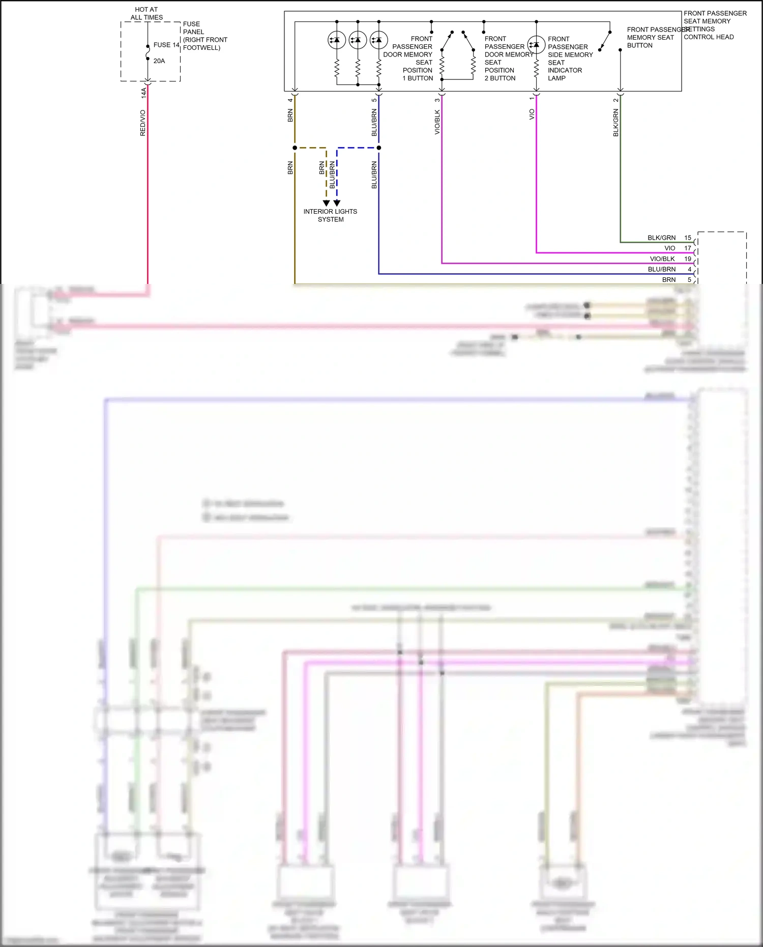 Audi e-tron I (2018-2024) computer data lines system wiring diagram  (49 of 113)
