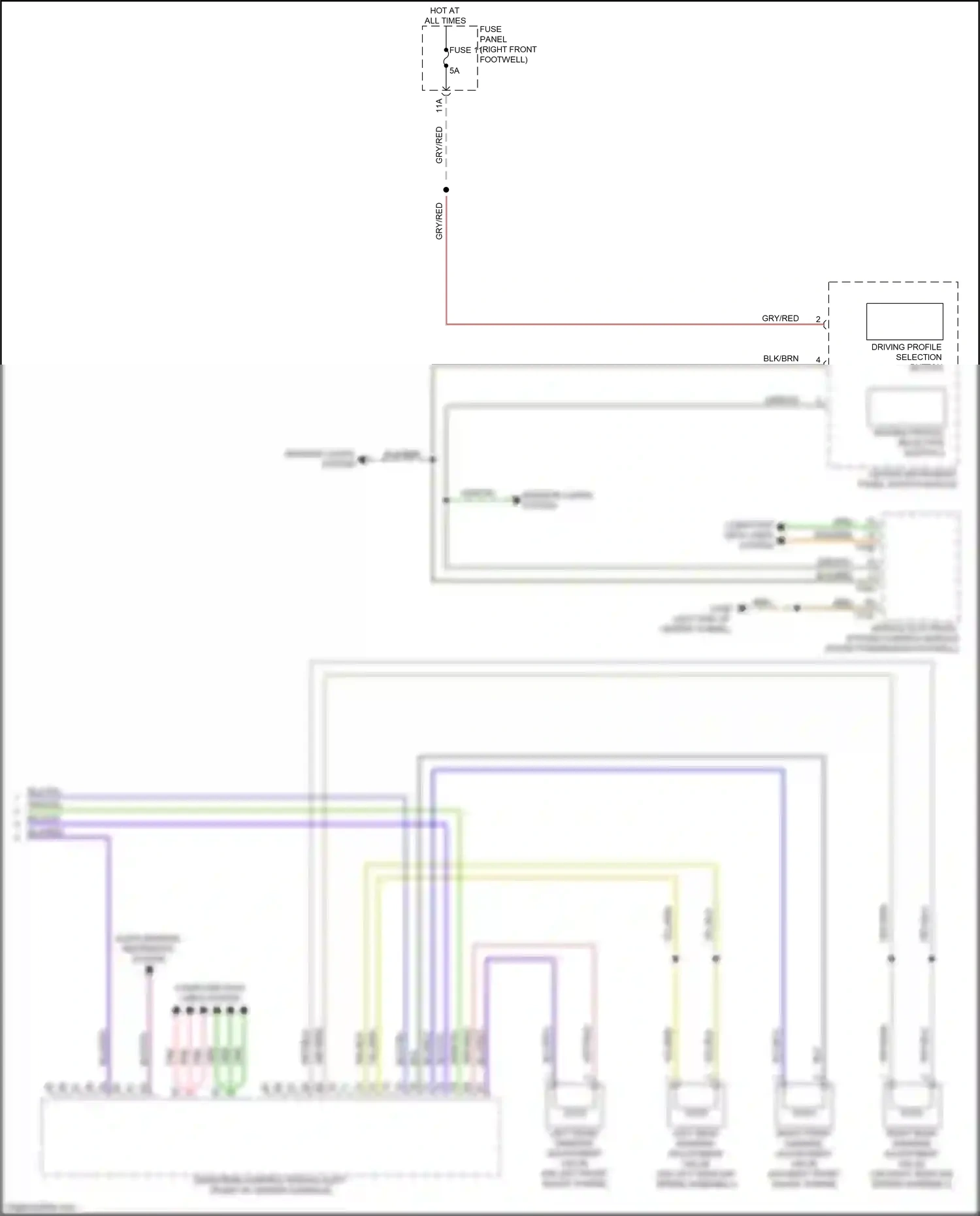 Audi e-tron I (2018-2024) computer data lines system wiring diagram  (27 of 113)