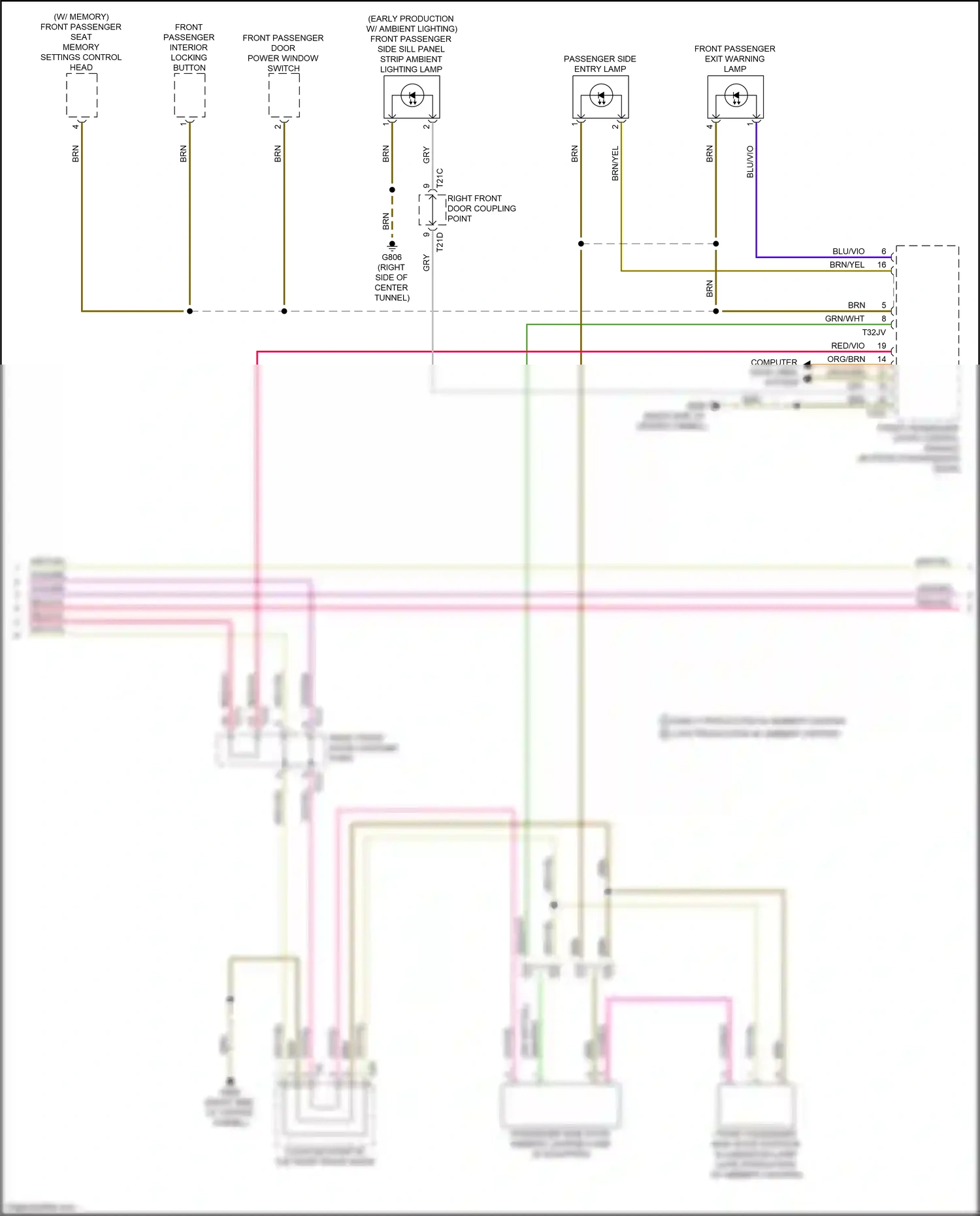 Audi e-tron I (2018-2024) computer data lines system wiring diagram  (33 of 113)