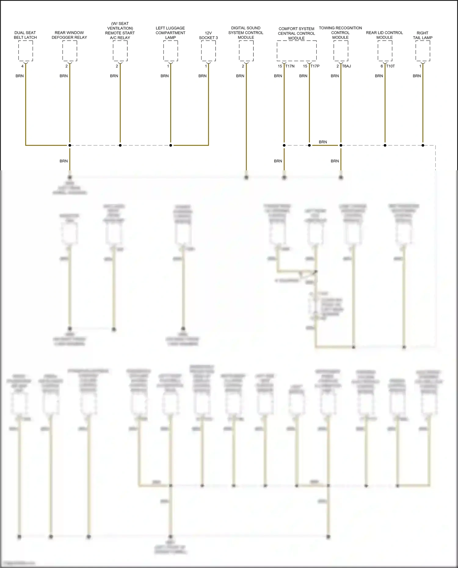 Audi e-tron I (2018-2024) steering column electronics control module wiring diagram  (6 of 14)