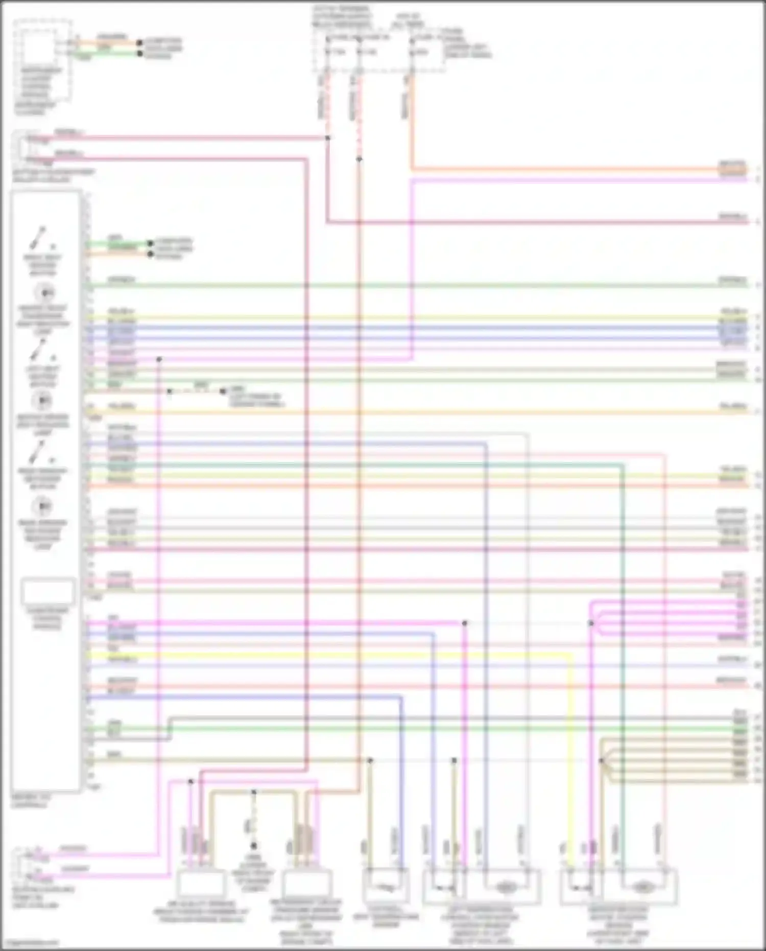 Q3 Audi II (2018-2024): Automatic a/c circuit (1 of 4)