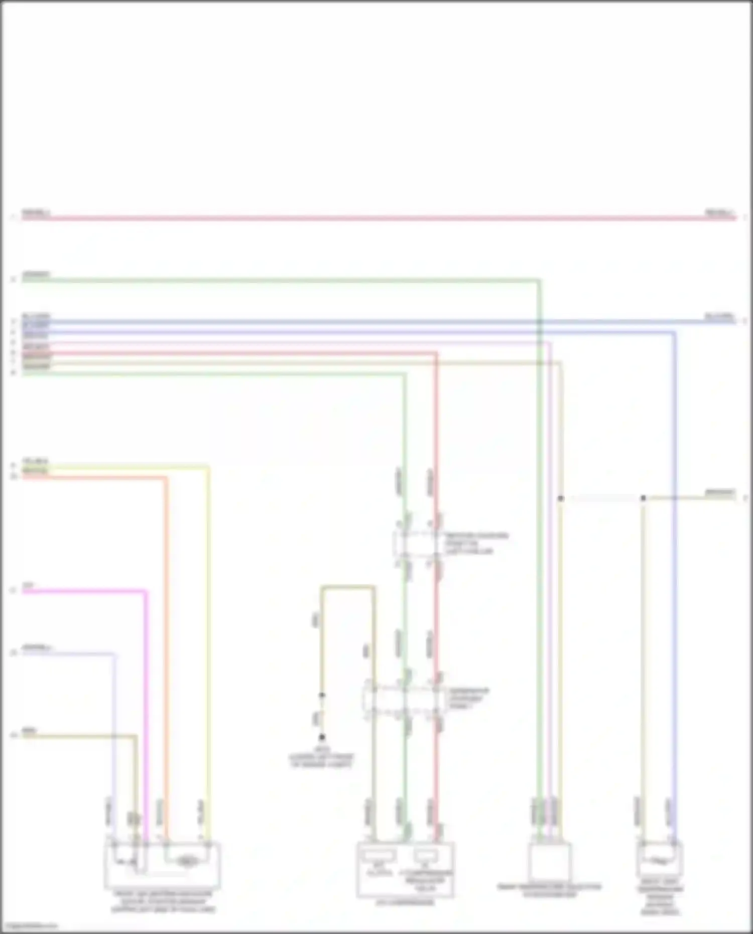 Q3 Audi II (2018-2024): Automatic a/c circuit (3 of 4)